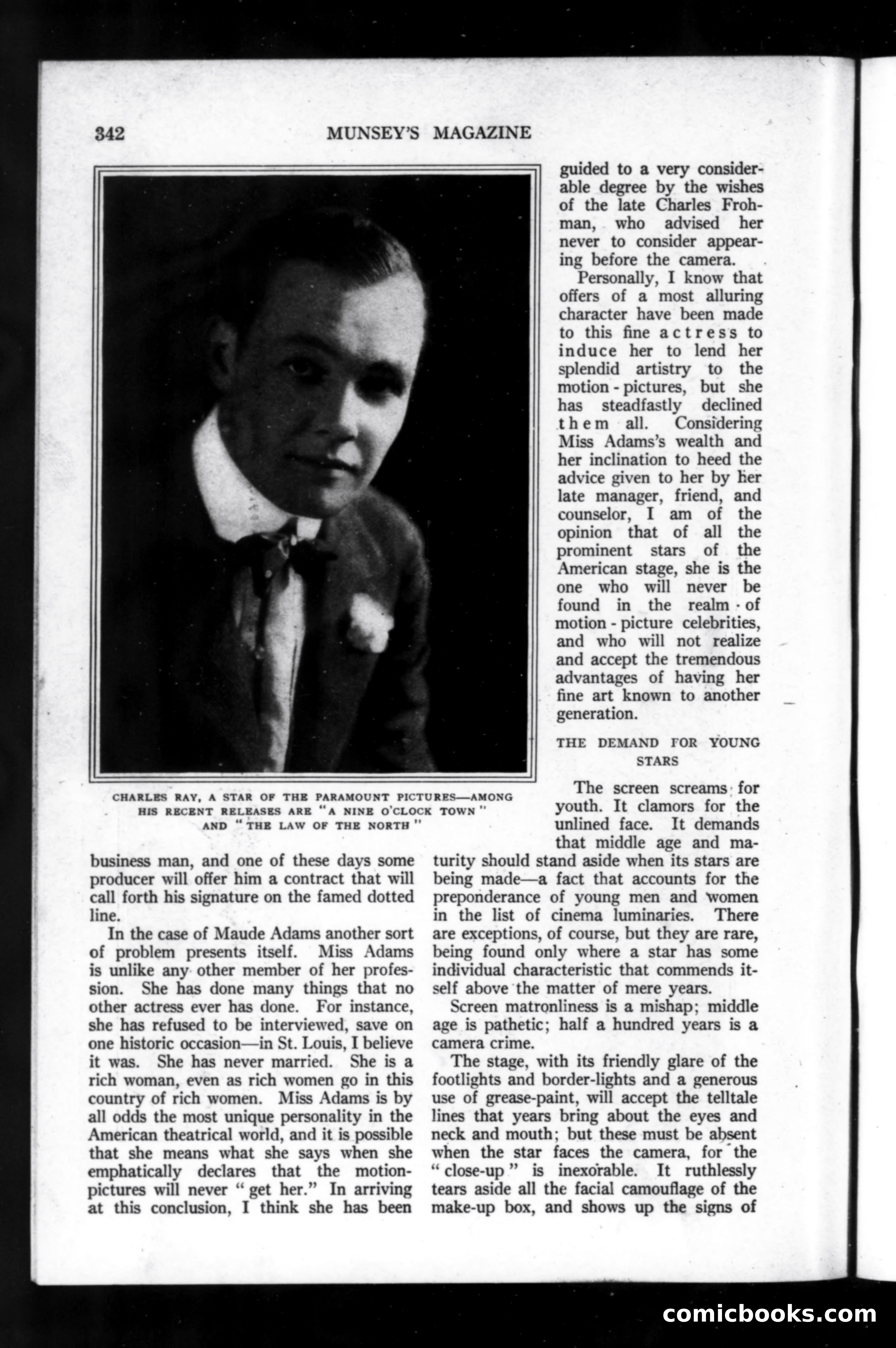 Munsey's Magazine, November 1918 — page 142 of 200
