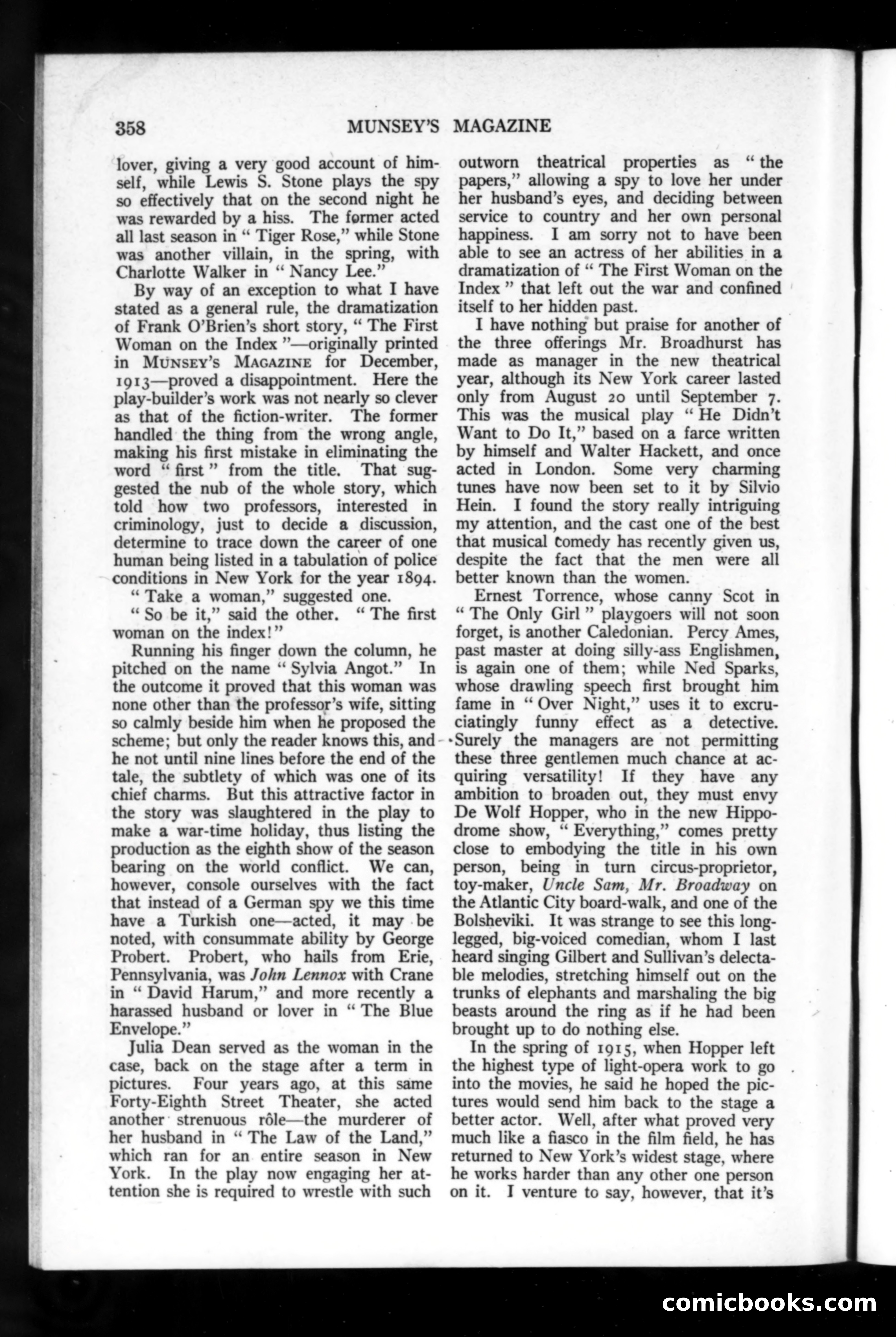 Munsey's Magazine, November 1918 — page 158 of 200