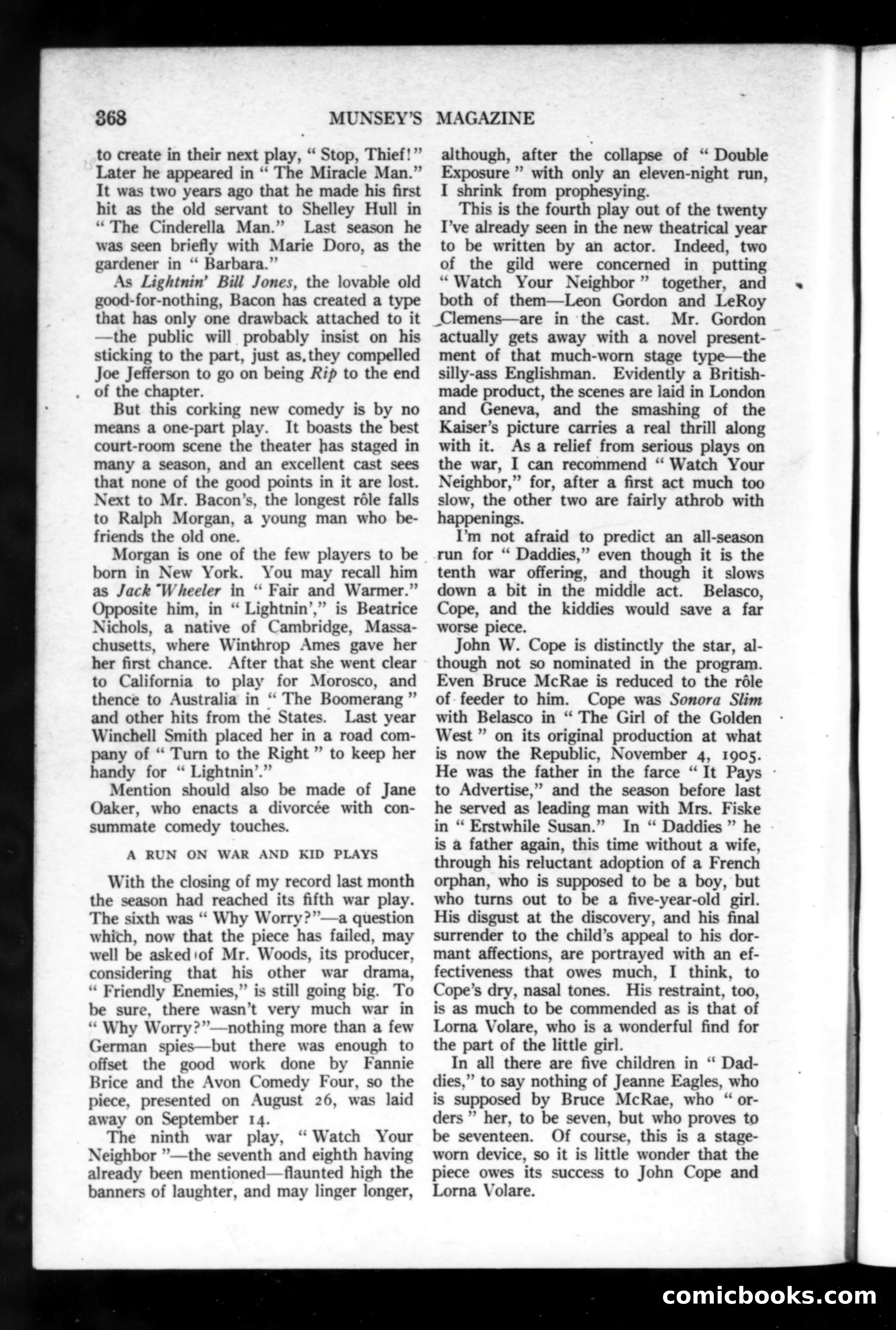 Munsey's Magazine, November 1918 — page 168 of 200