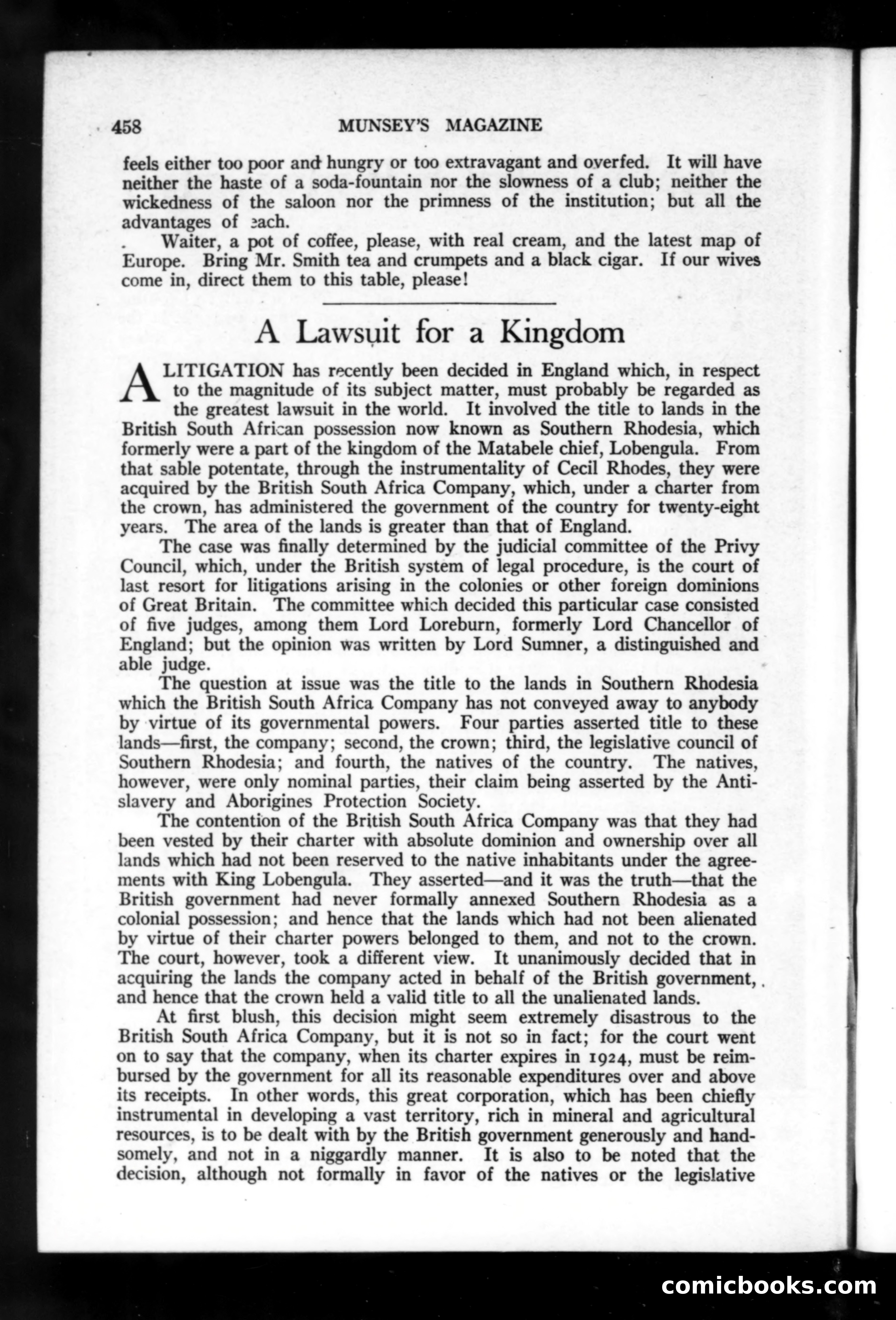 Munsey's Magazine, December 1918 — page 58 of 200