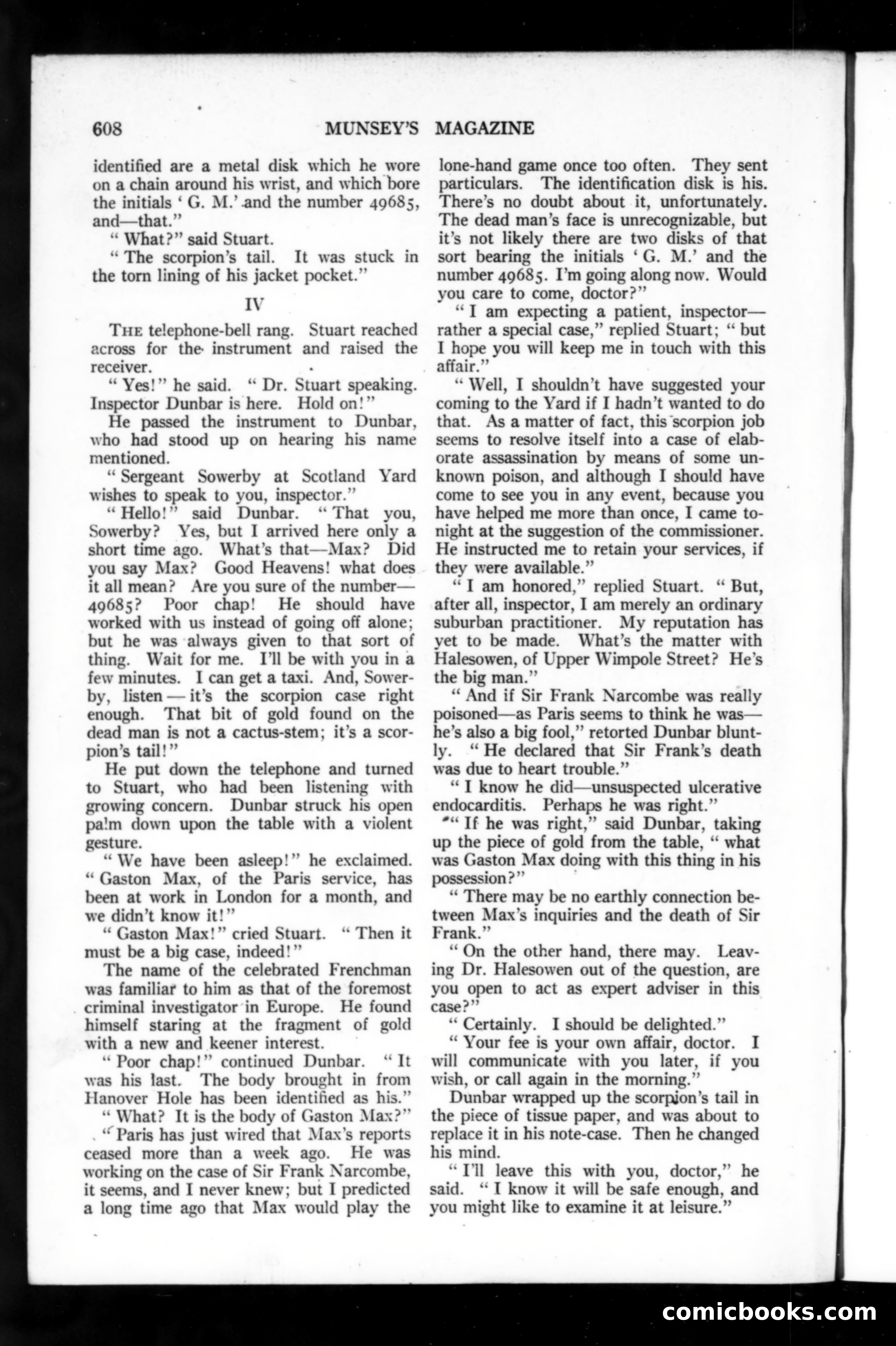 Munsey's Magazine, January 1919 — page 8 of 207