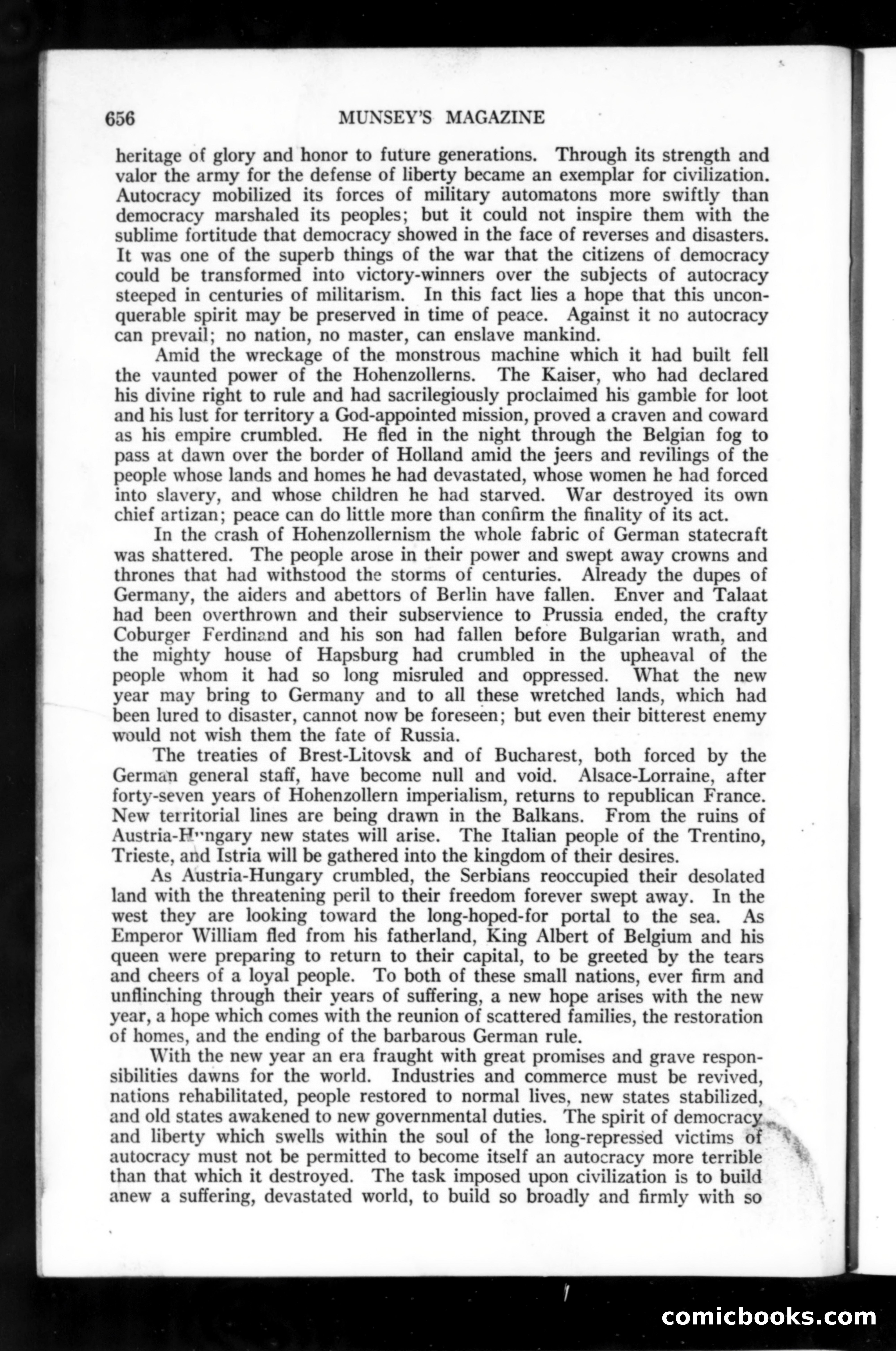 Munsey's Magazine, January 1919 — page 60 of 207