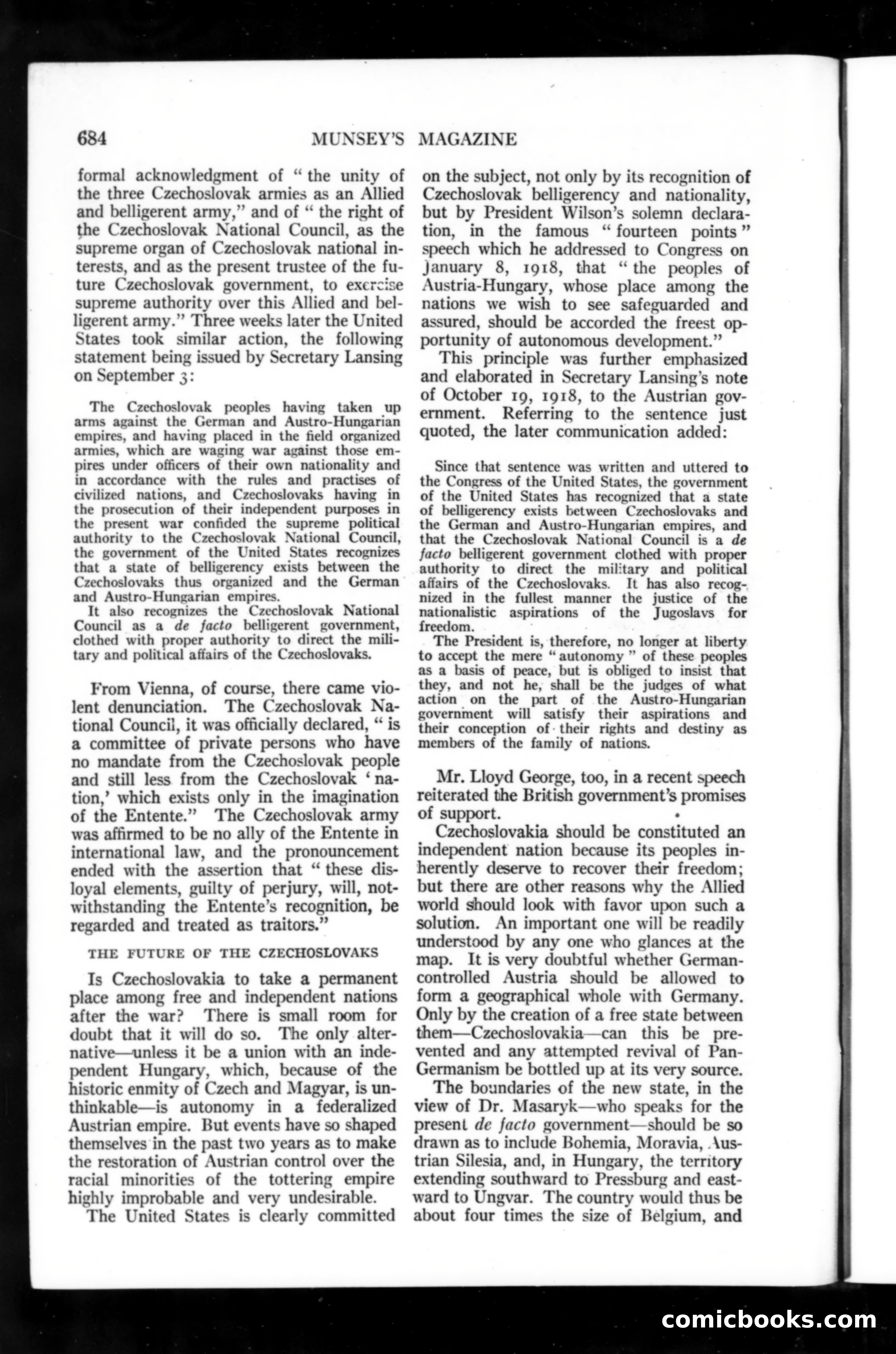 Munsey's Magazine, January 1919 — page 92 of 207