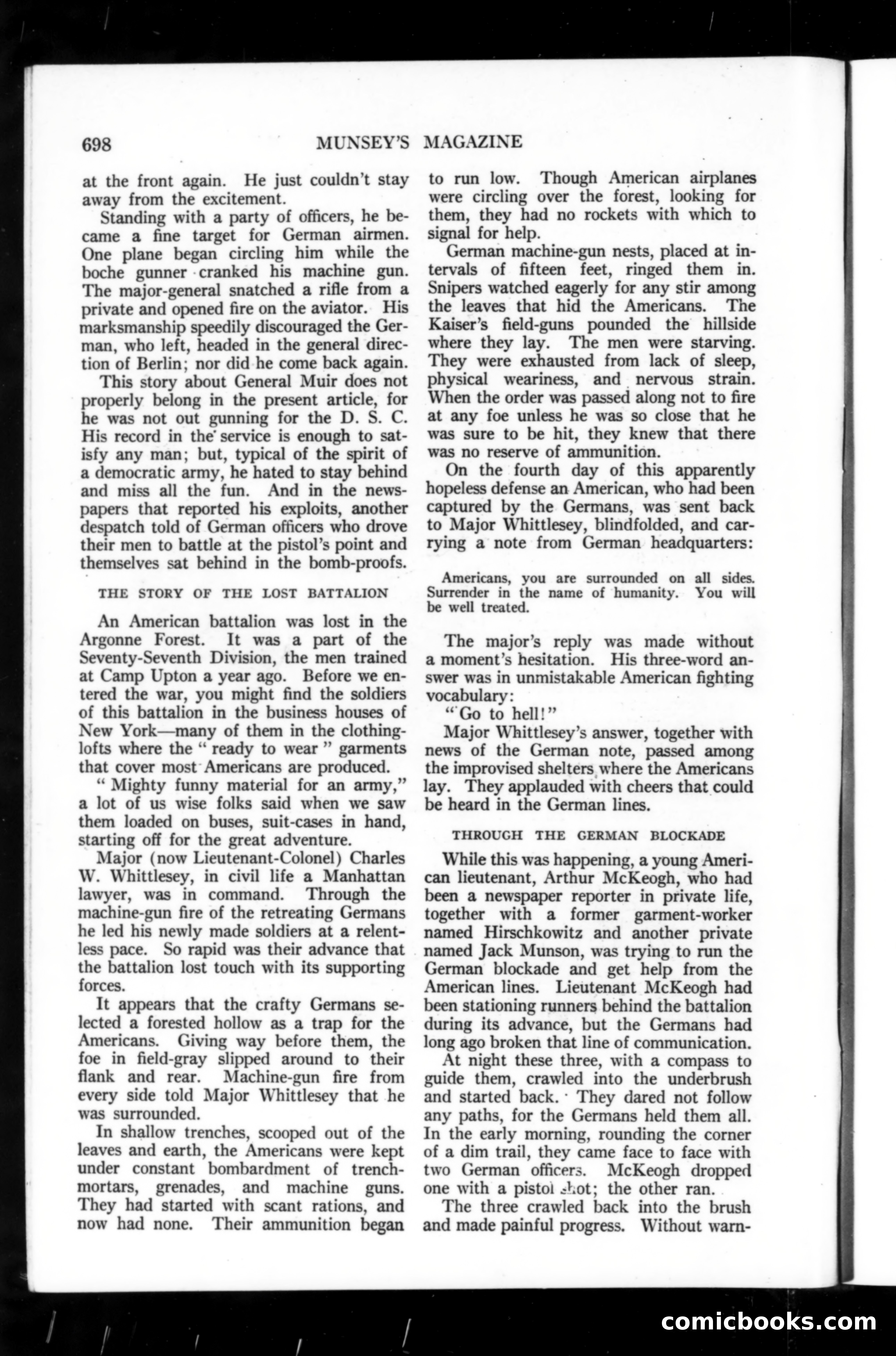 Munsey's Magazine, January 1919 — page 106 of 207