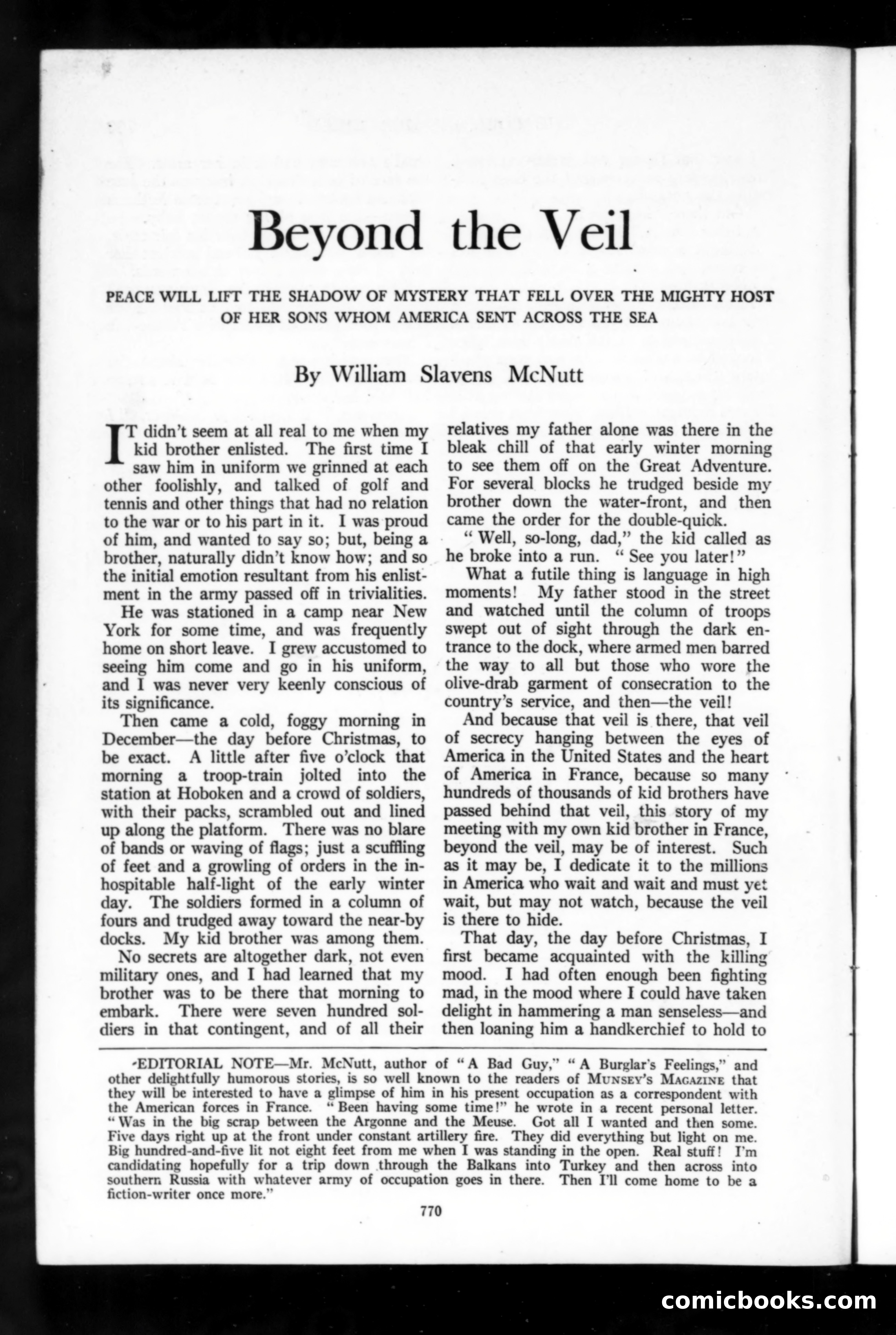 Munsey's Magazine, January 1919 — page 180 of 207