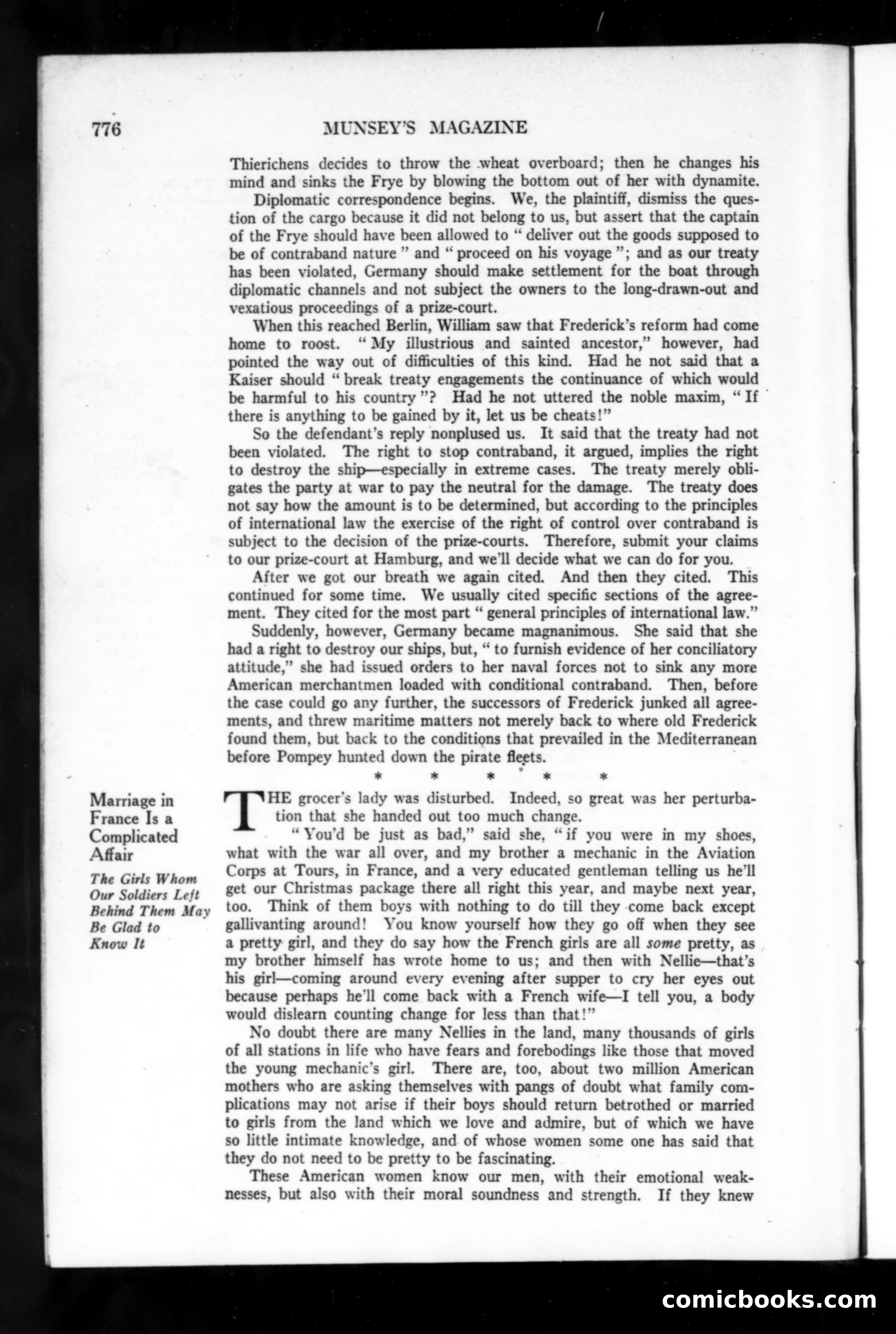 Munsey's Magazine, January 1919 — page 186 of 207
