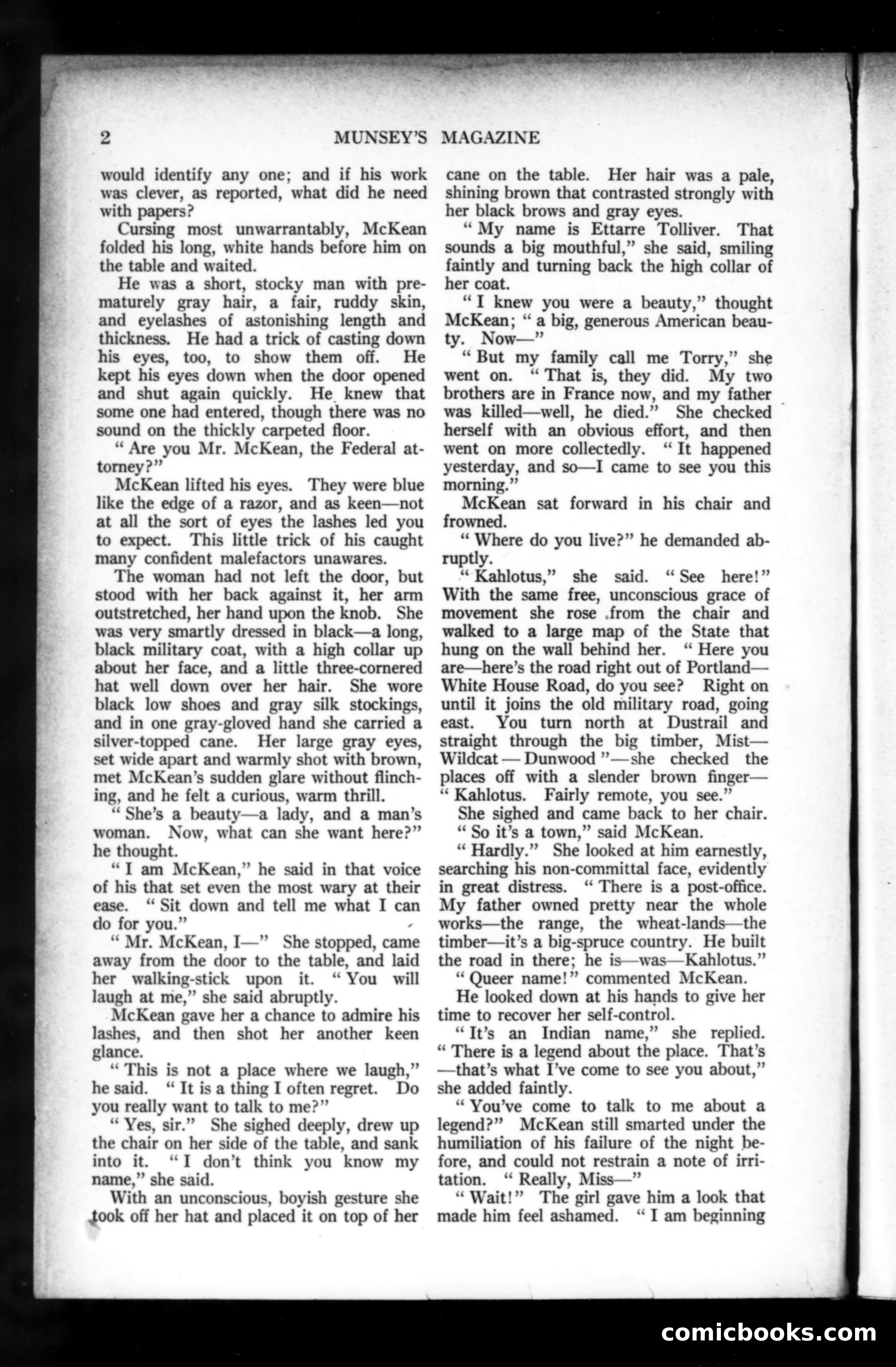 Munsey's Magazine, February 1919 — page 2 of 196
