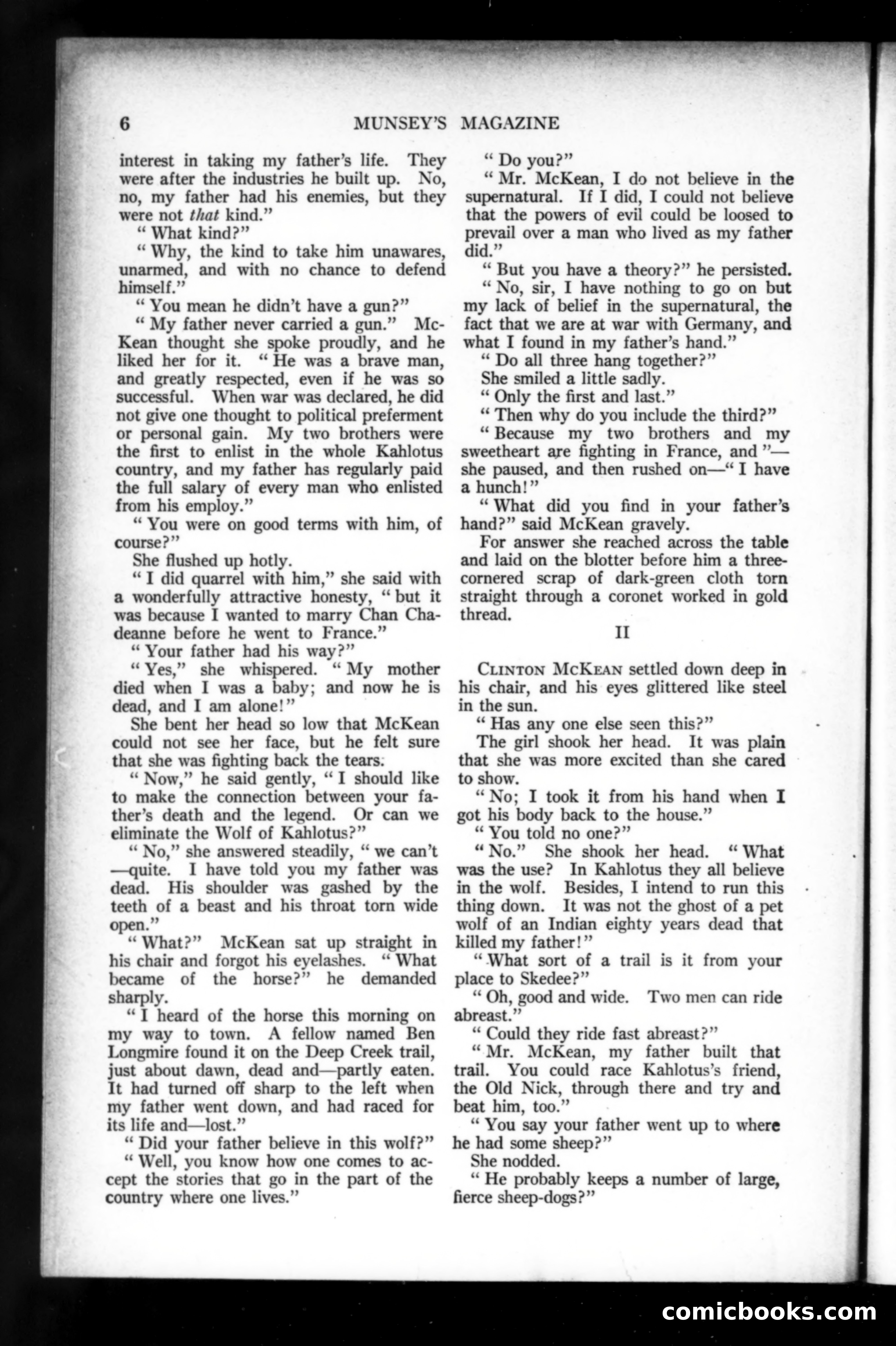Munsey's Magazine, February 1919 — page 6 of 196