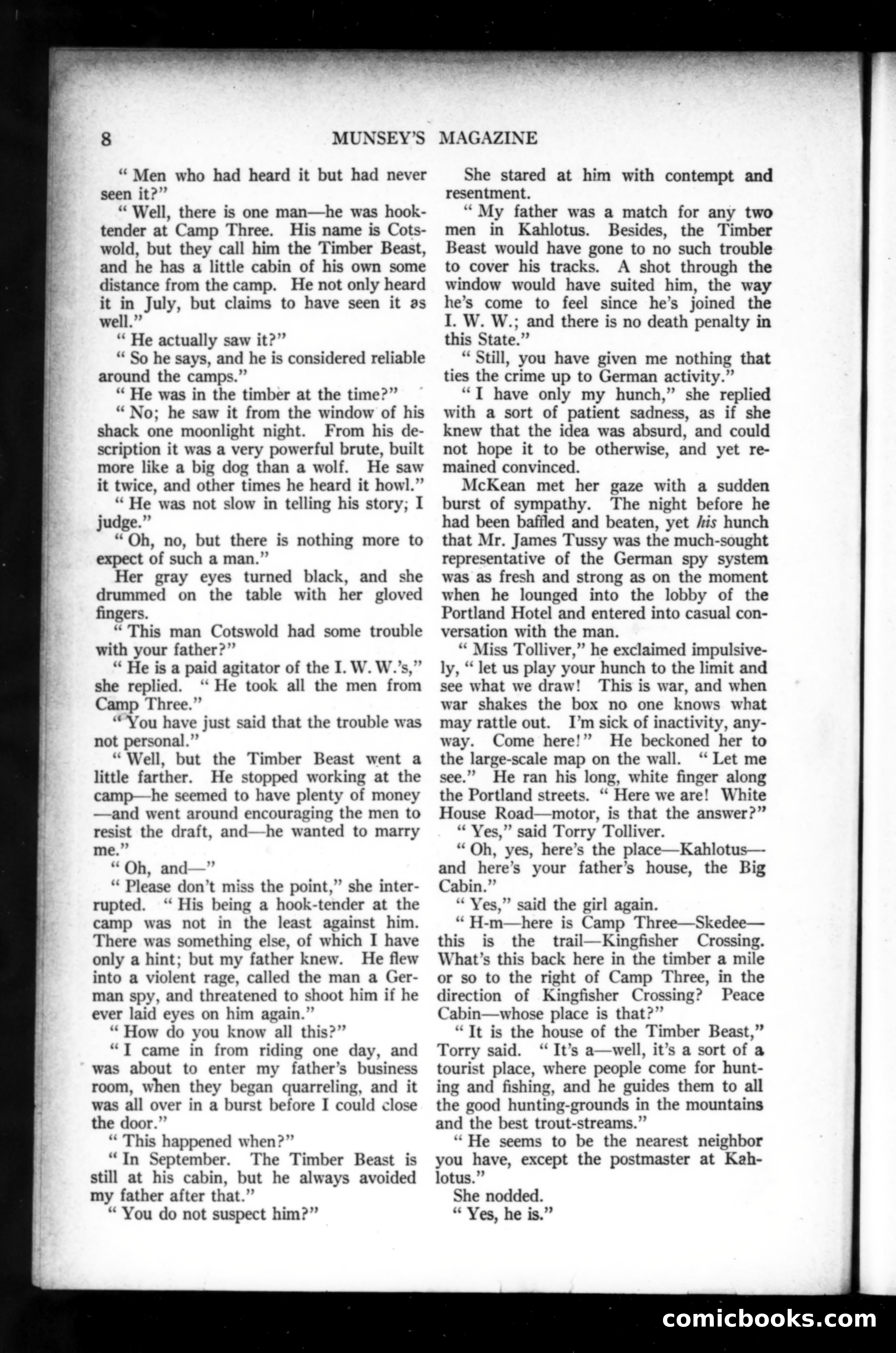 Munsey's Magazine, February 1919 — page 8 of 196