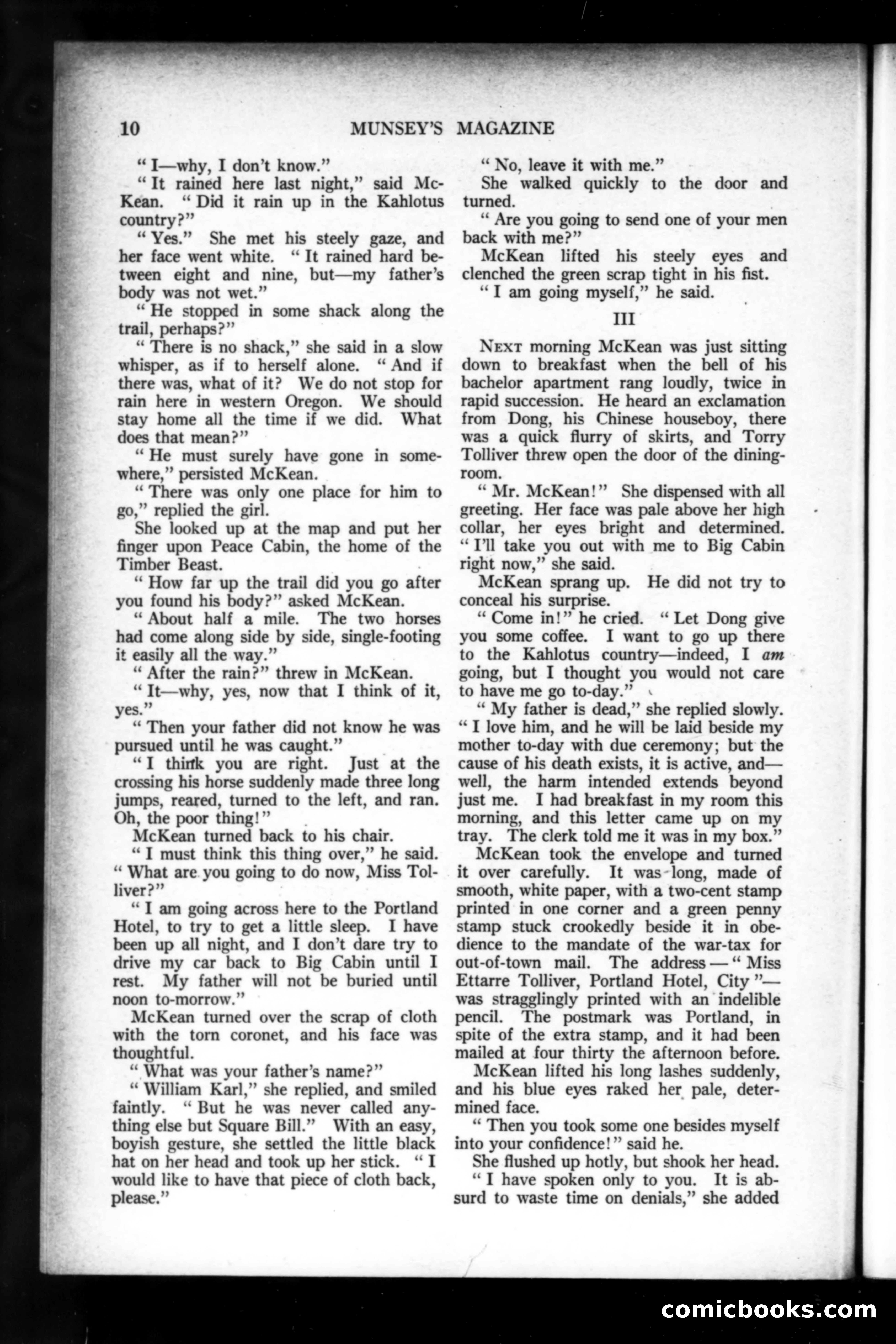Munsey's Magazine, February 1919 — page 10 of 196