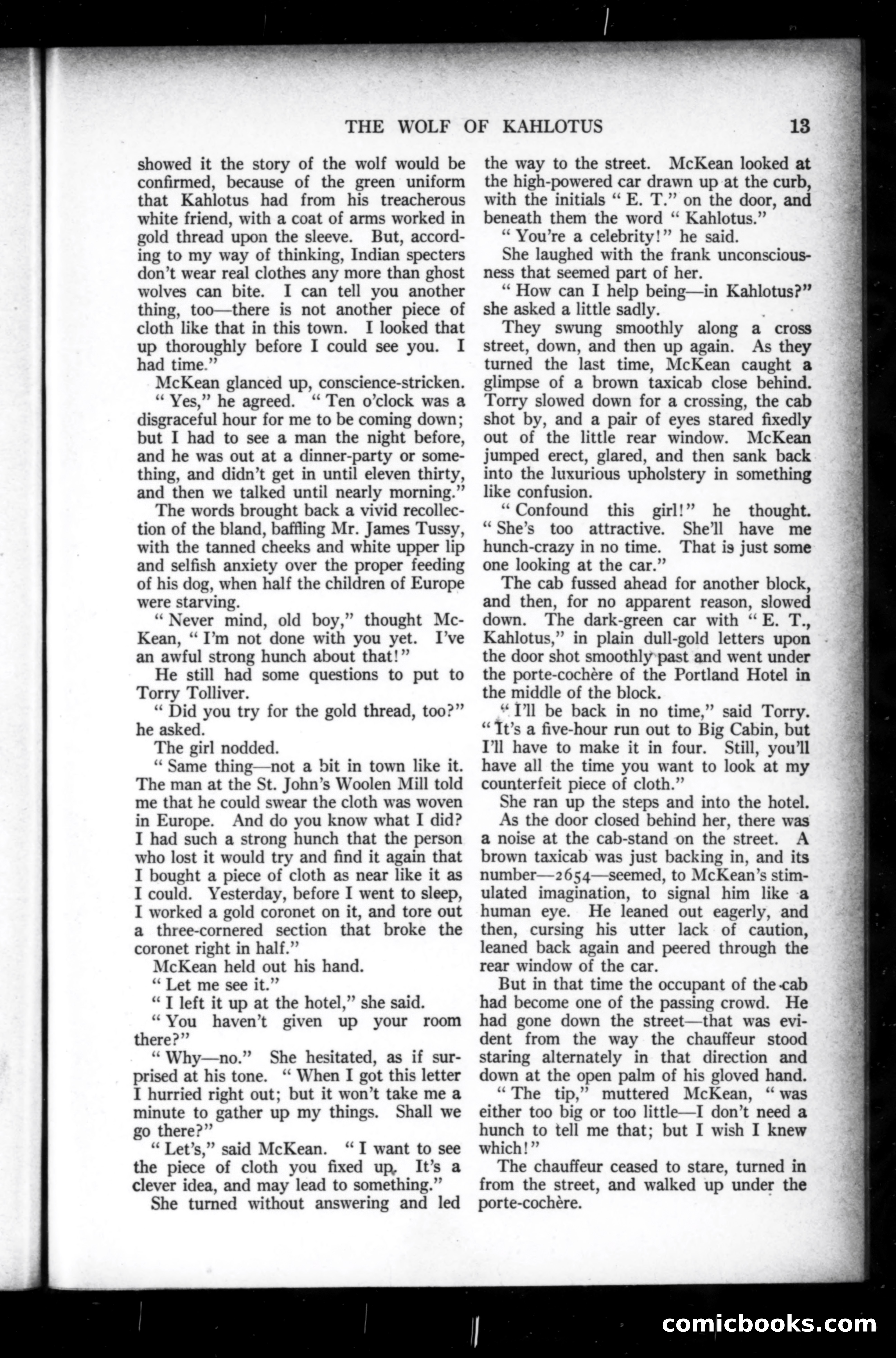Munsey's Magazine, February 1919 — page 13 of 196