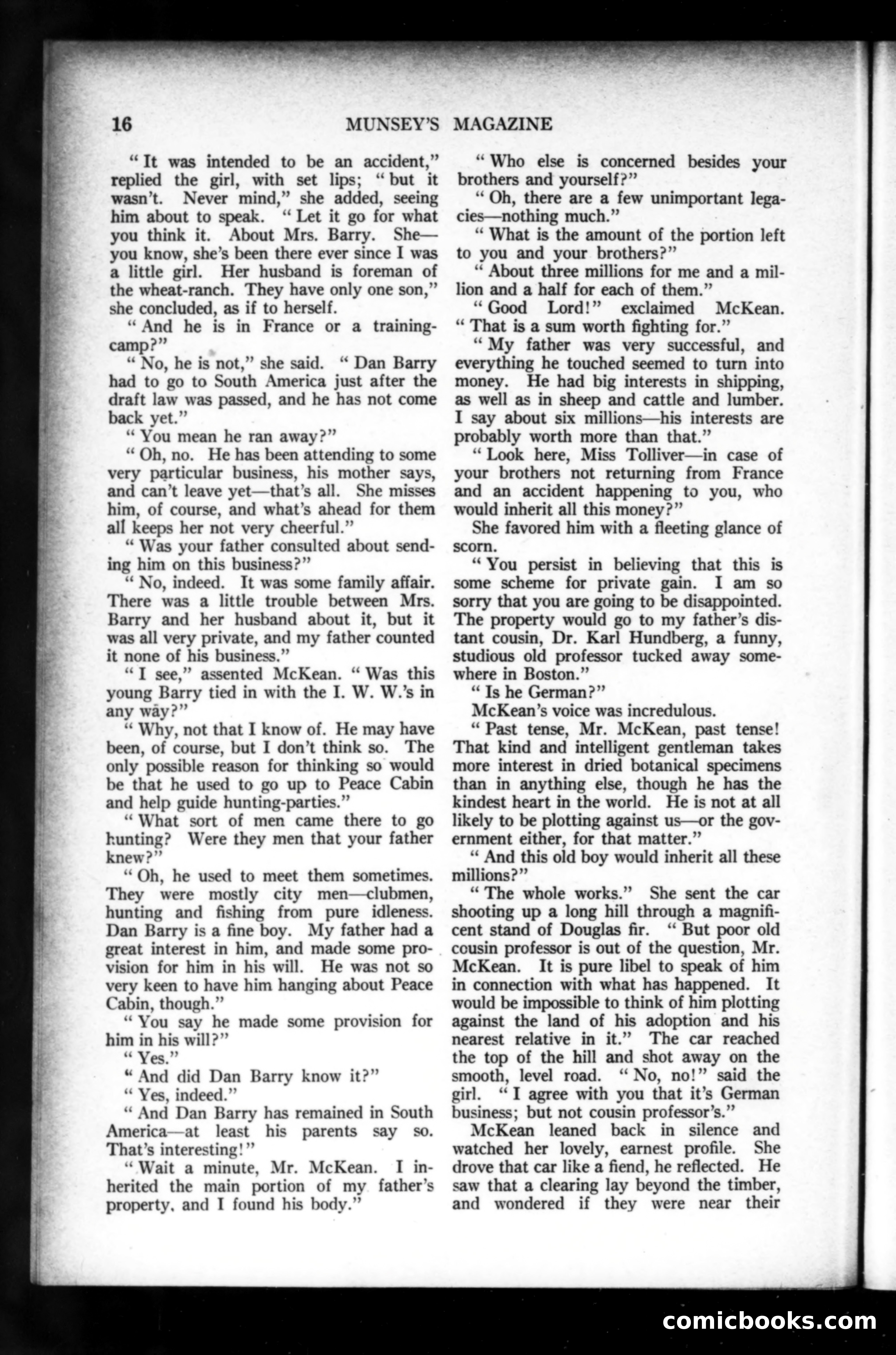 Munsey's Magazine, February 1919 — page 16 of 196