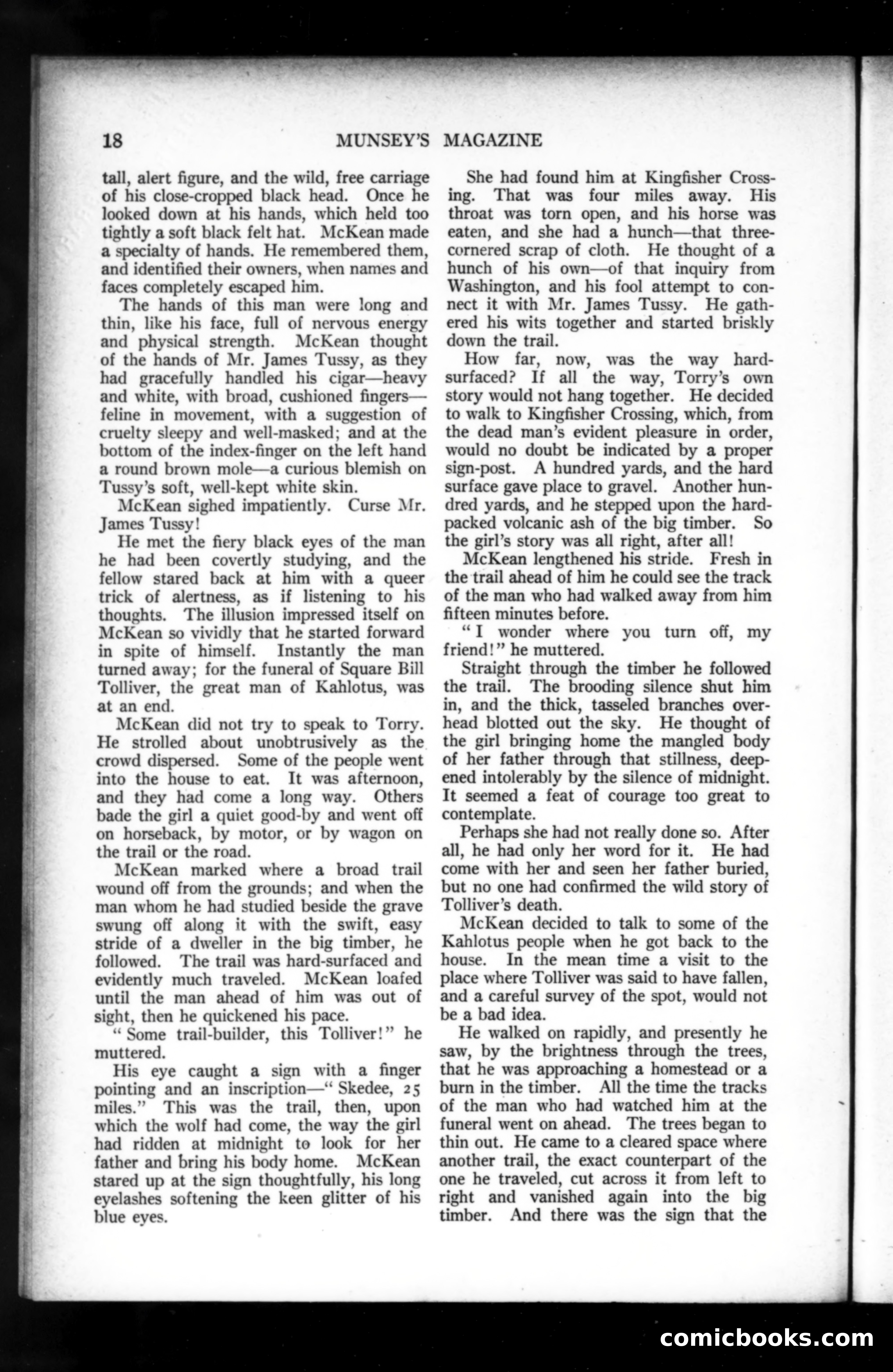 Munsey's Magazine, February 1919 — page 18 of 196