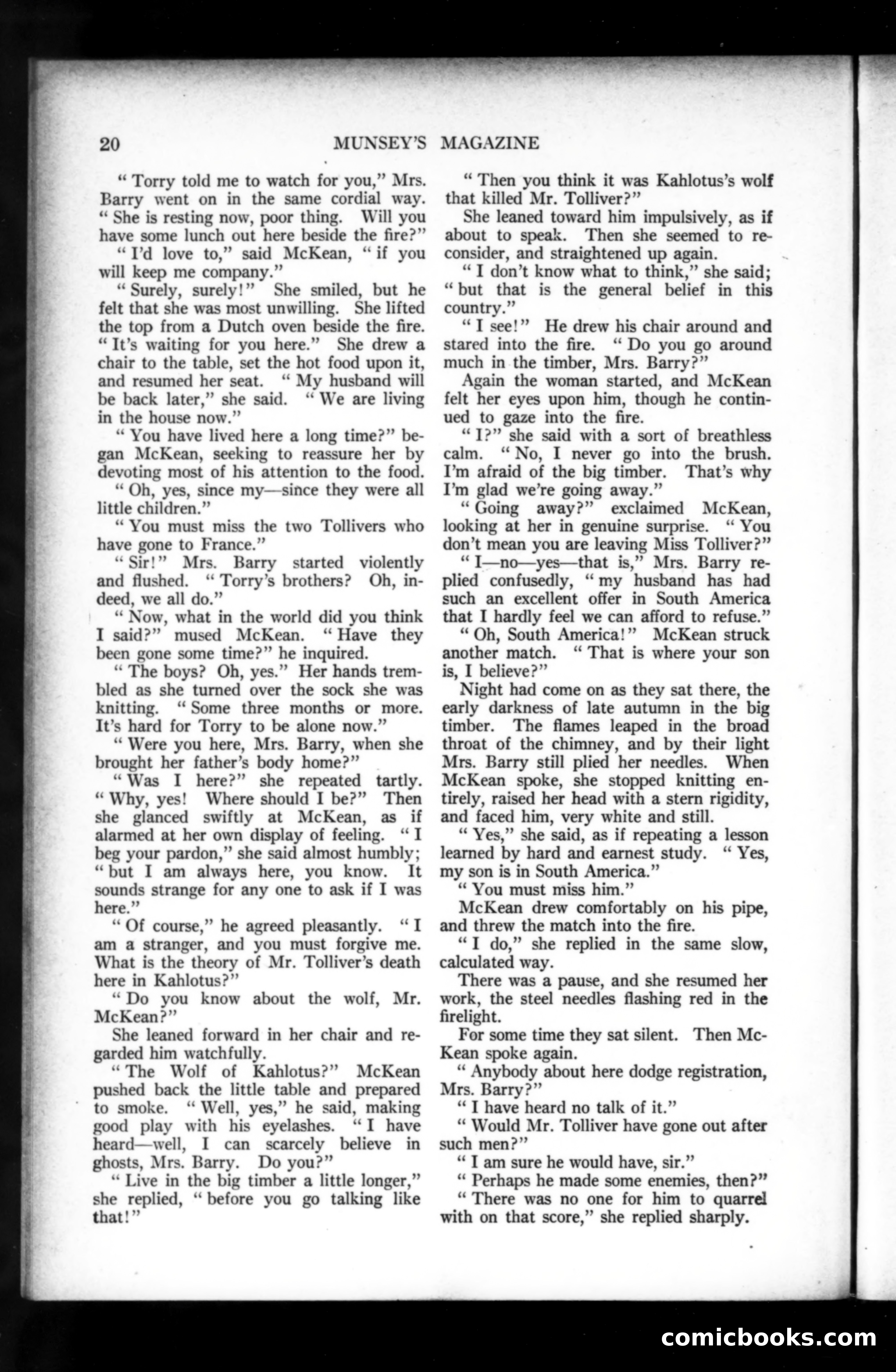 Munsey's Magazine, February 1919 — page 20 of 196