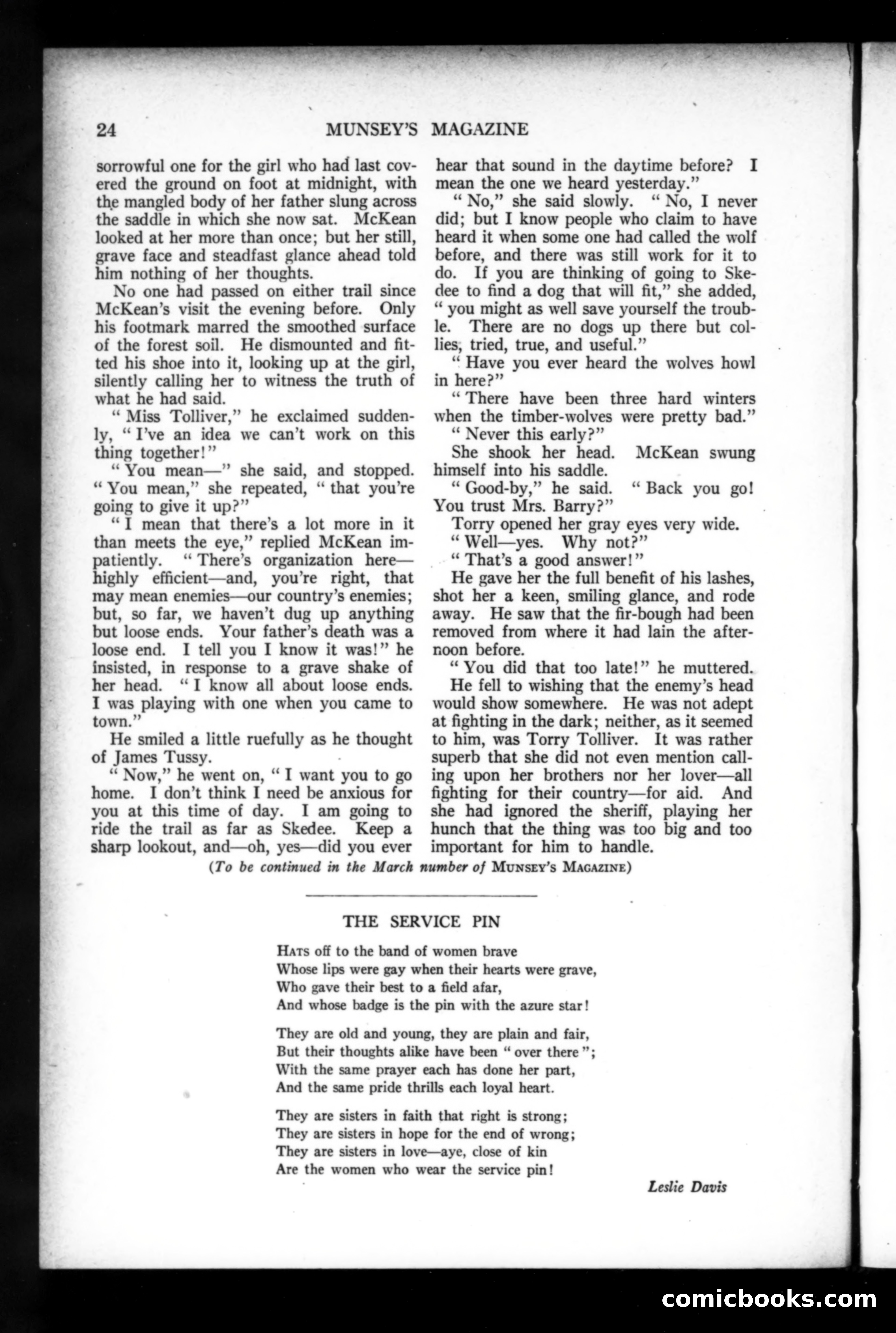 Munsey's Magazine, February 1919 — page 24 of 196