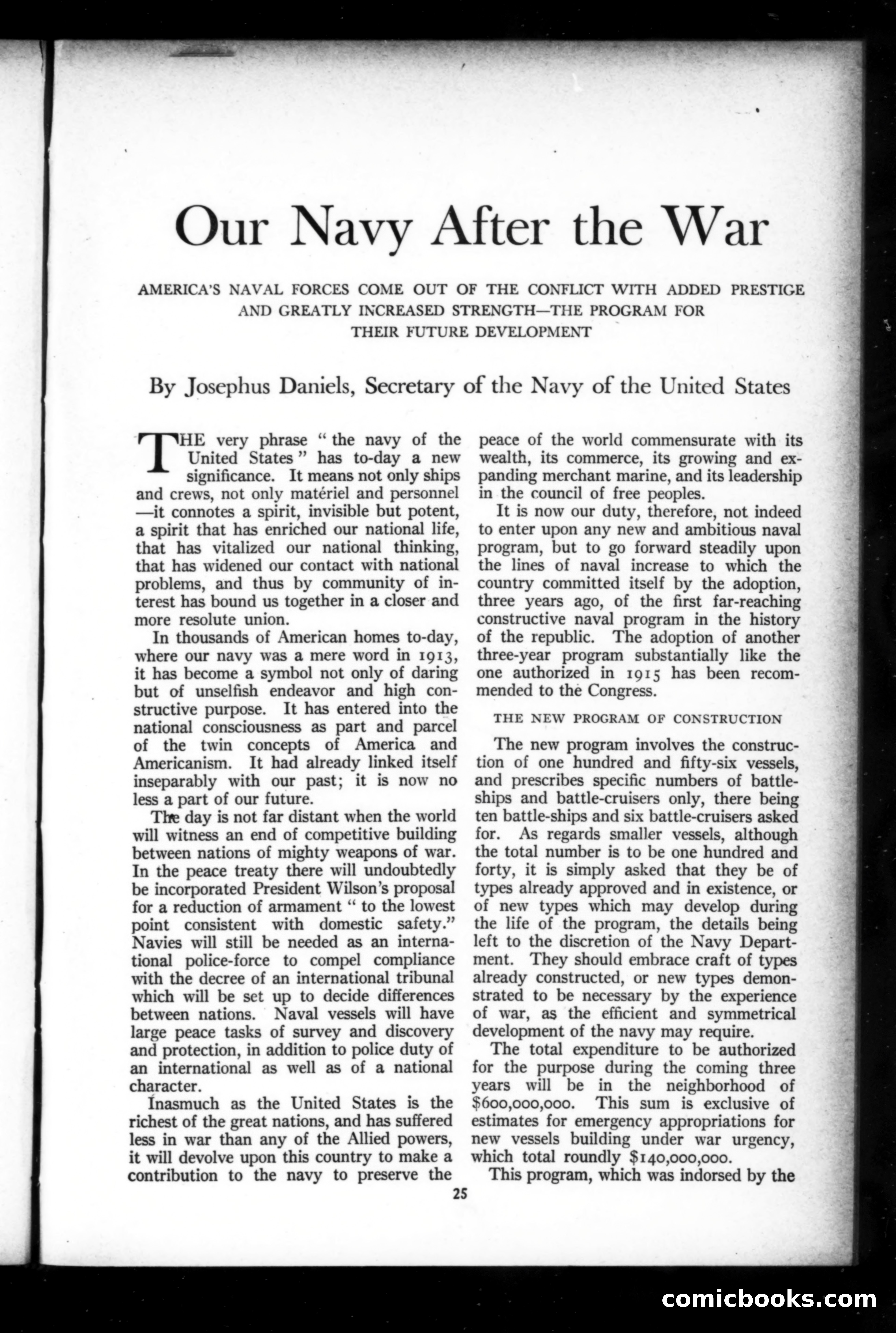 Munsey's Magazine, February 1919 — page 25 of 196