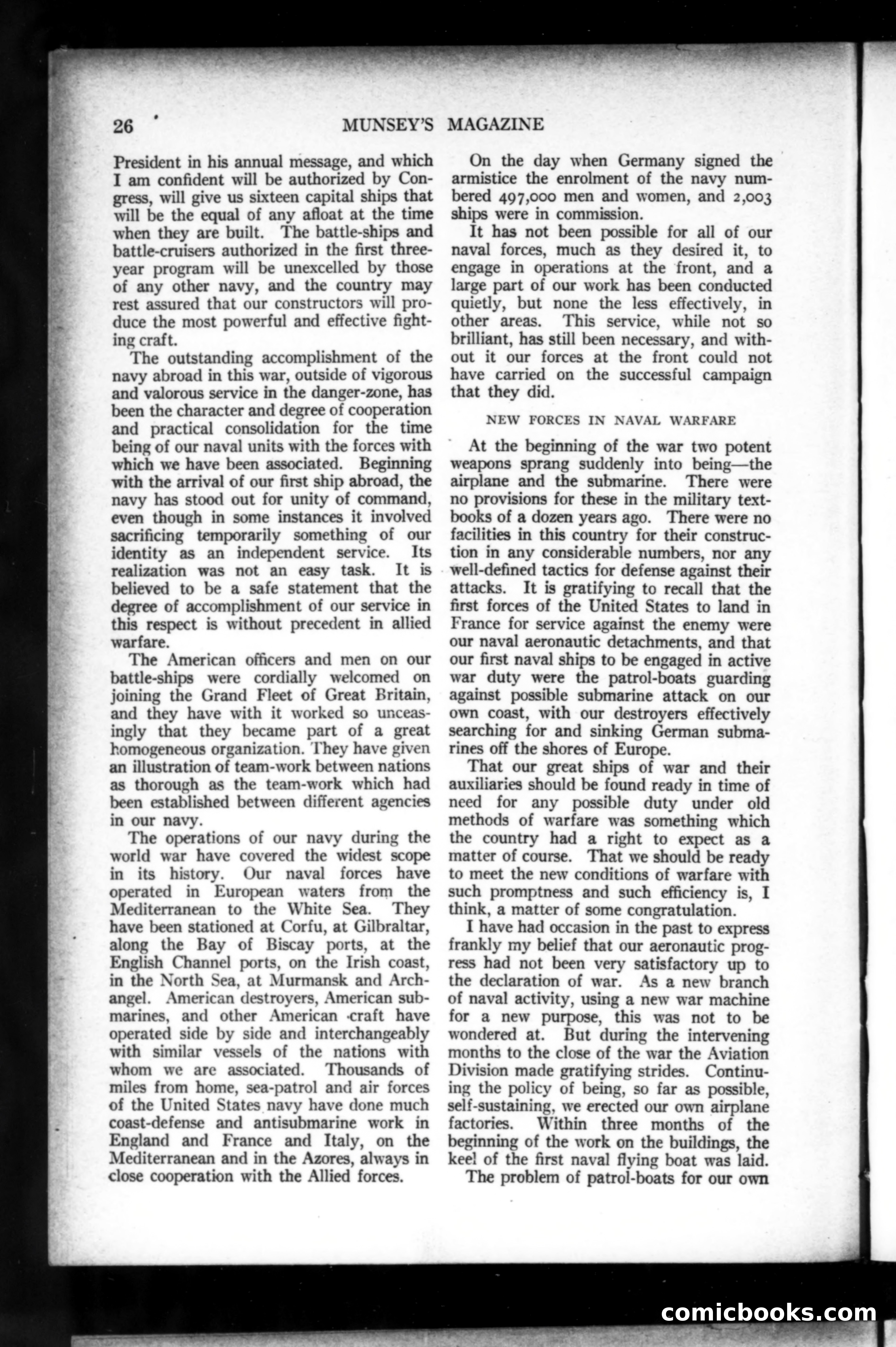 Munsey's Magazine, February 1919 — page 26 of 196