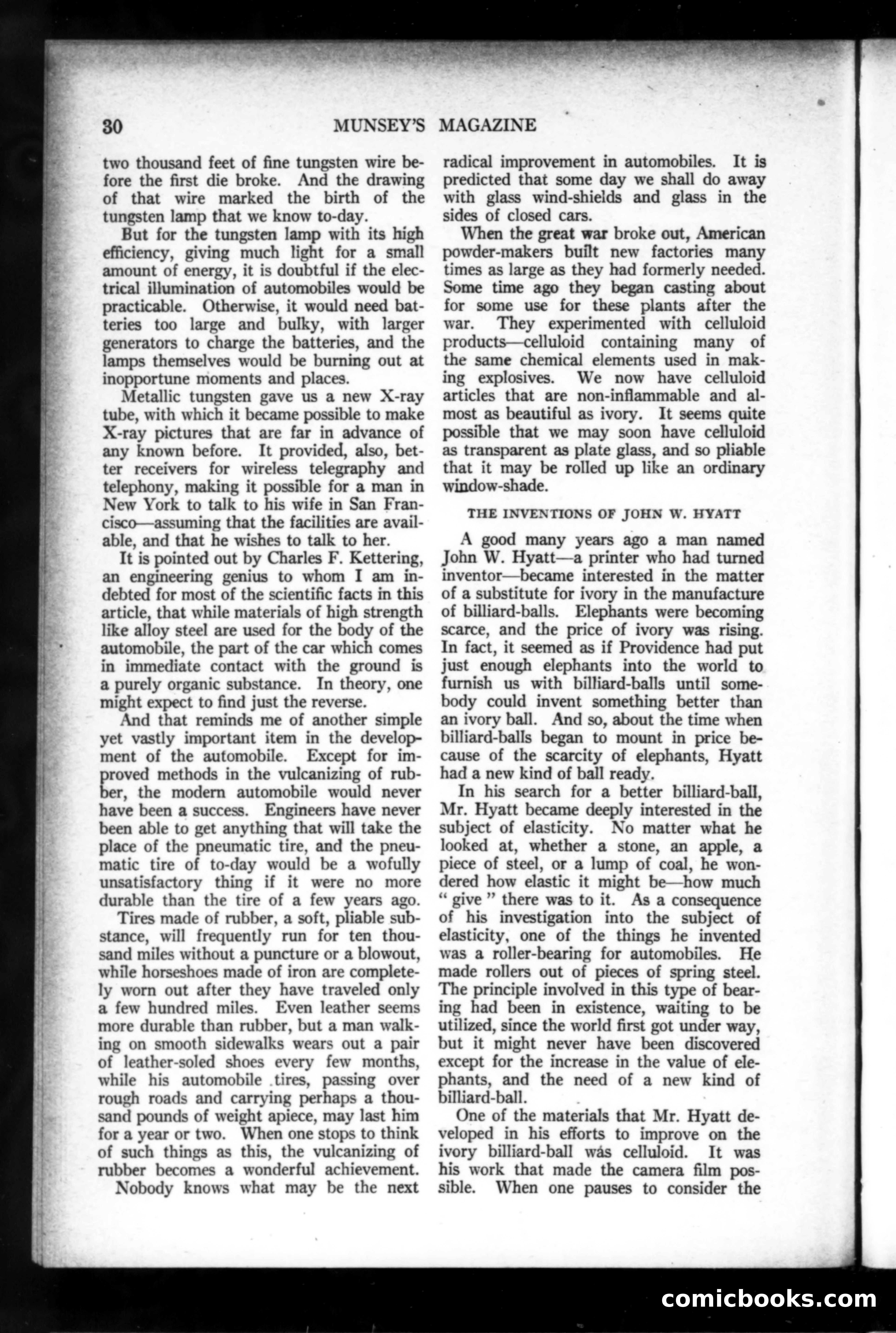 Munsey's Magazine, February 1919 — page 30 of 196
