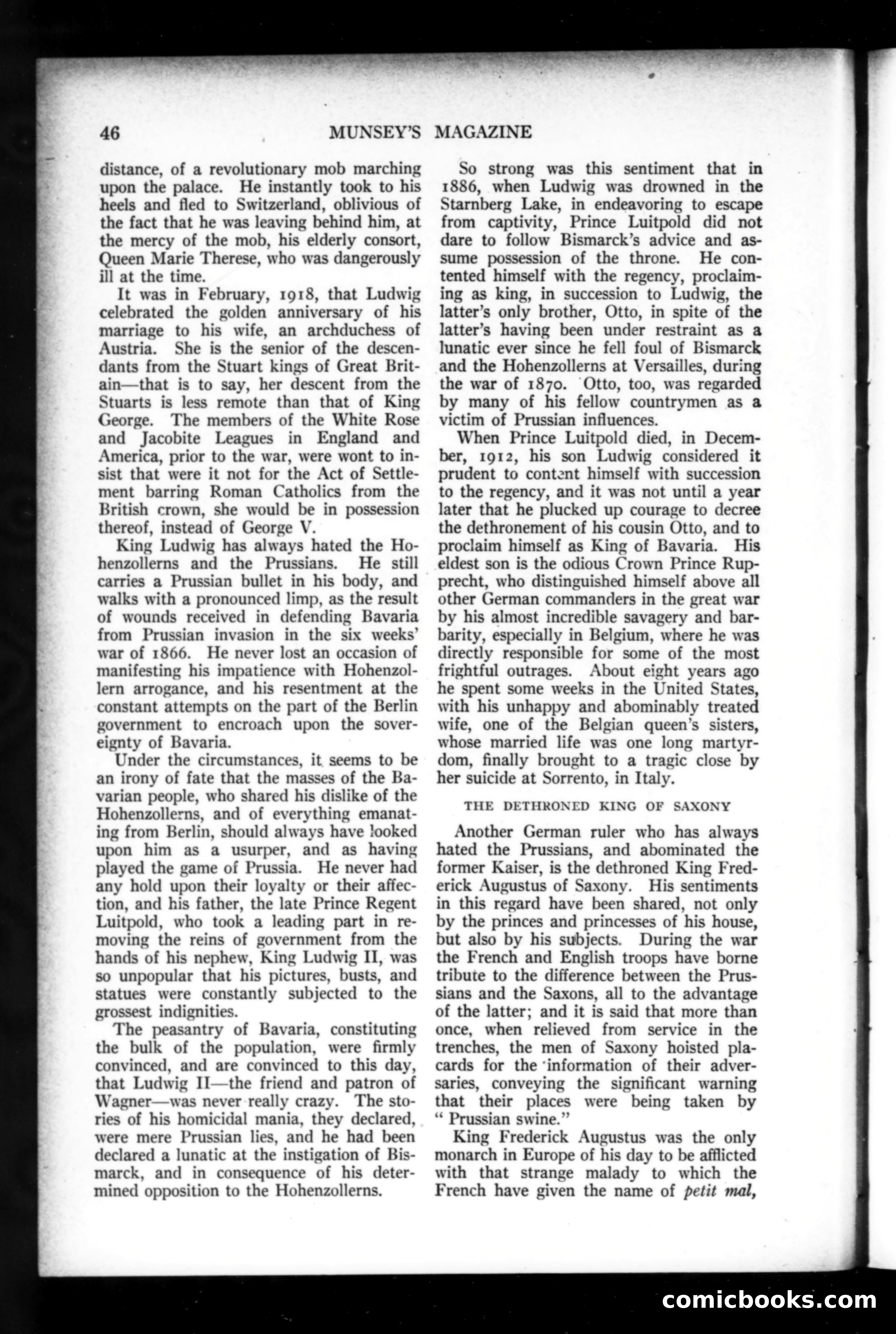 Munsey's Magazine, February 1919 — page 46 of 196