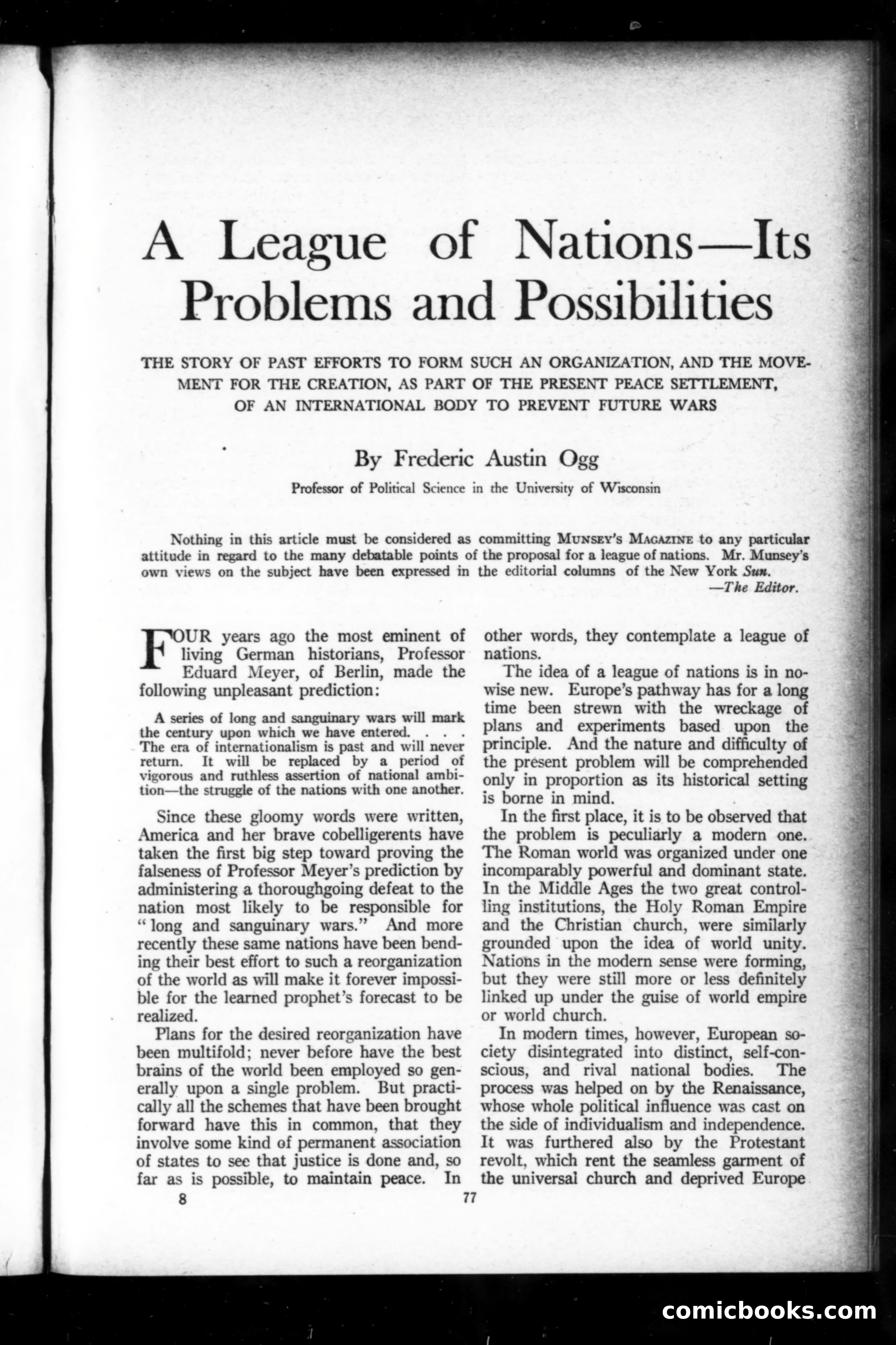 Munsey's Magazine, February 1919 — page 77 of 196