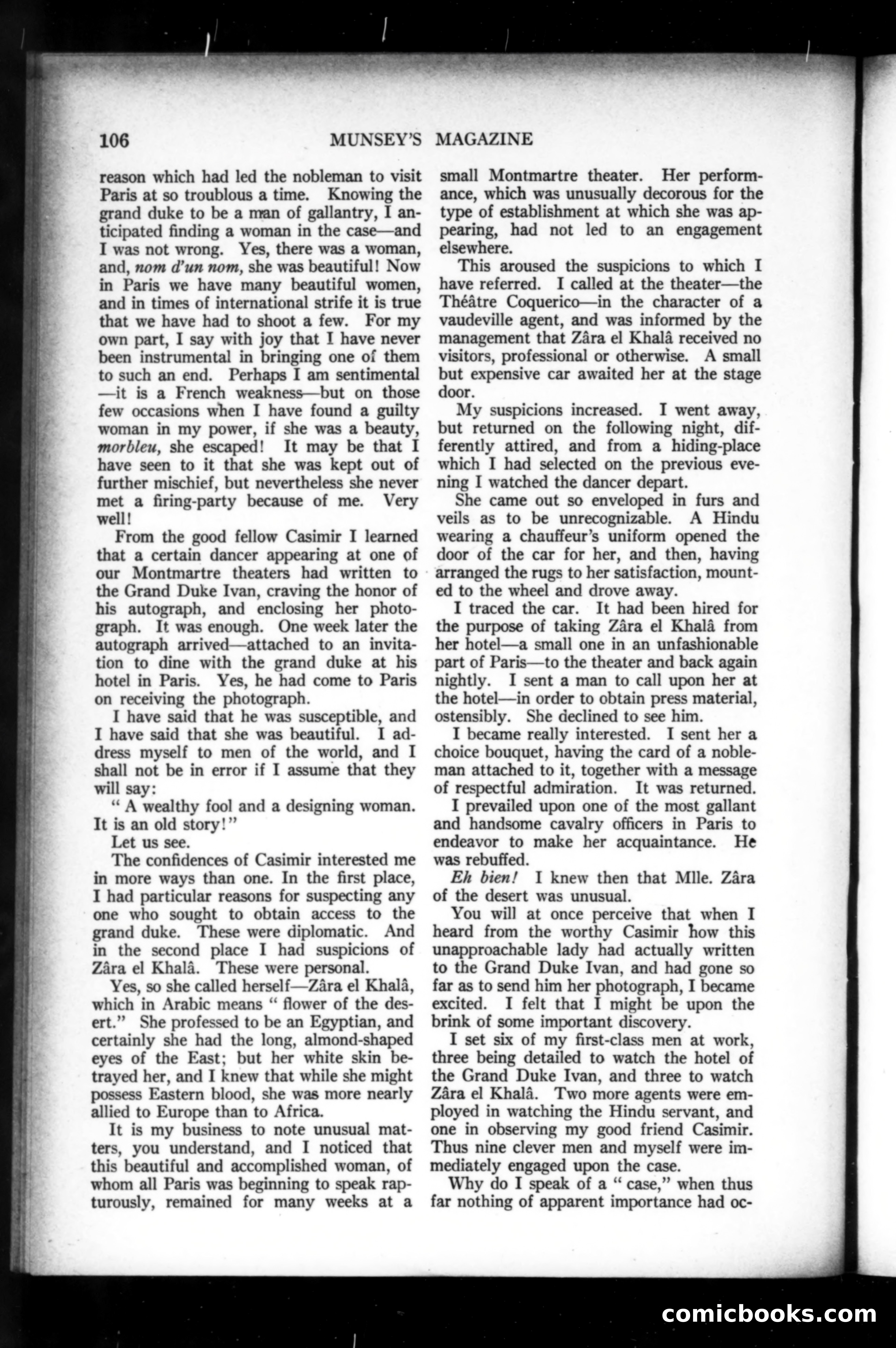 Munsey's Magazine, February 1919 — page 106 of 196