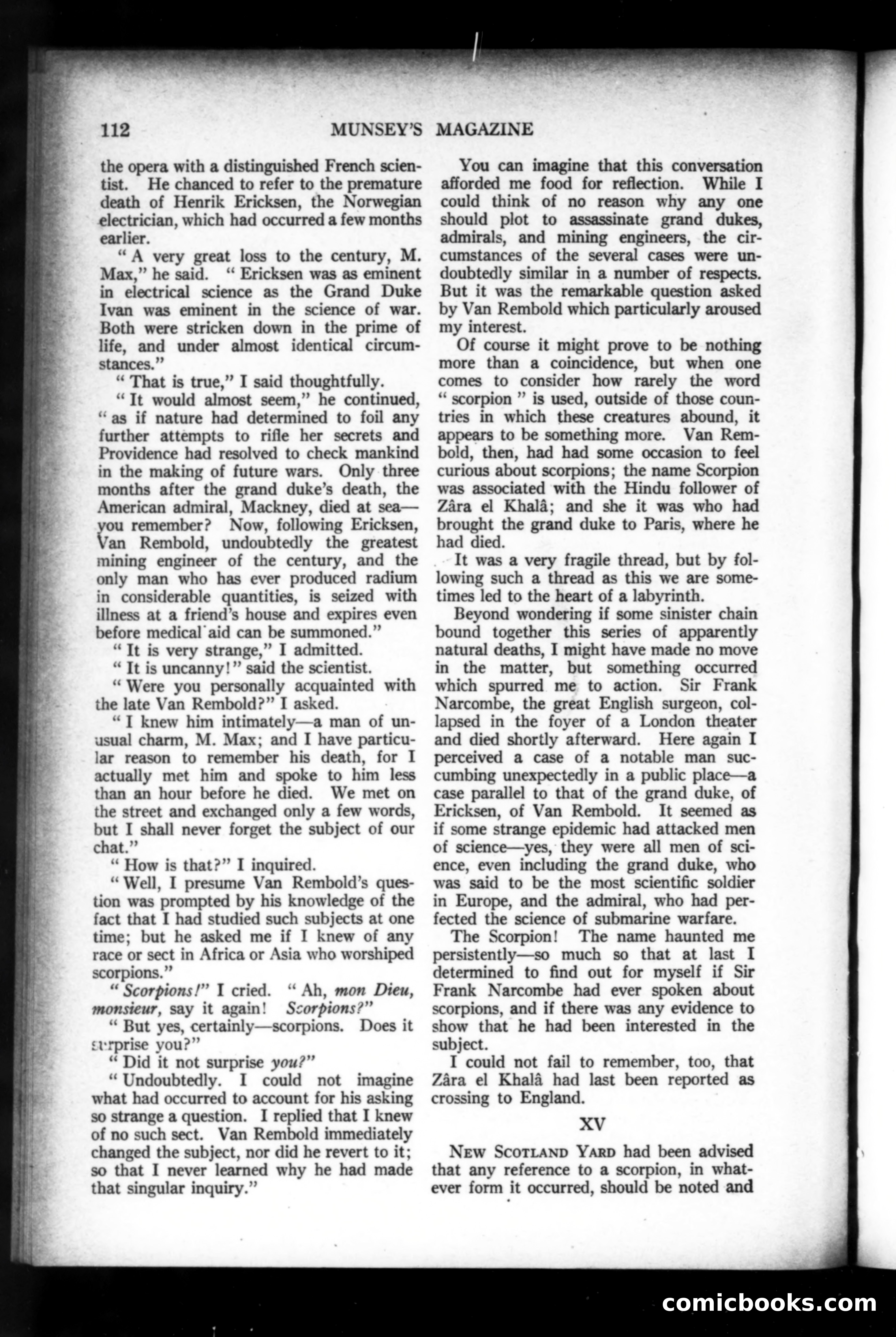 Munsey's Magazine, February 1919 — page 112 of 196