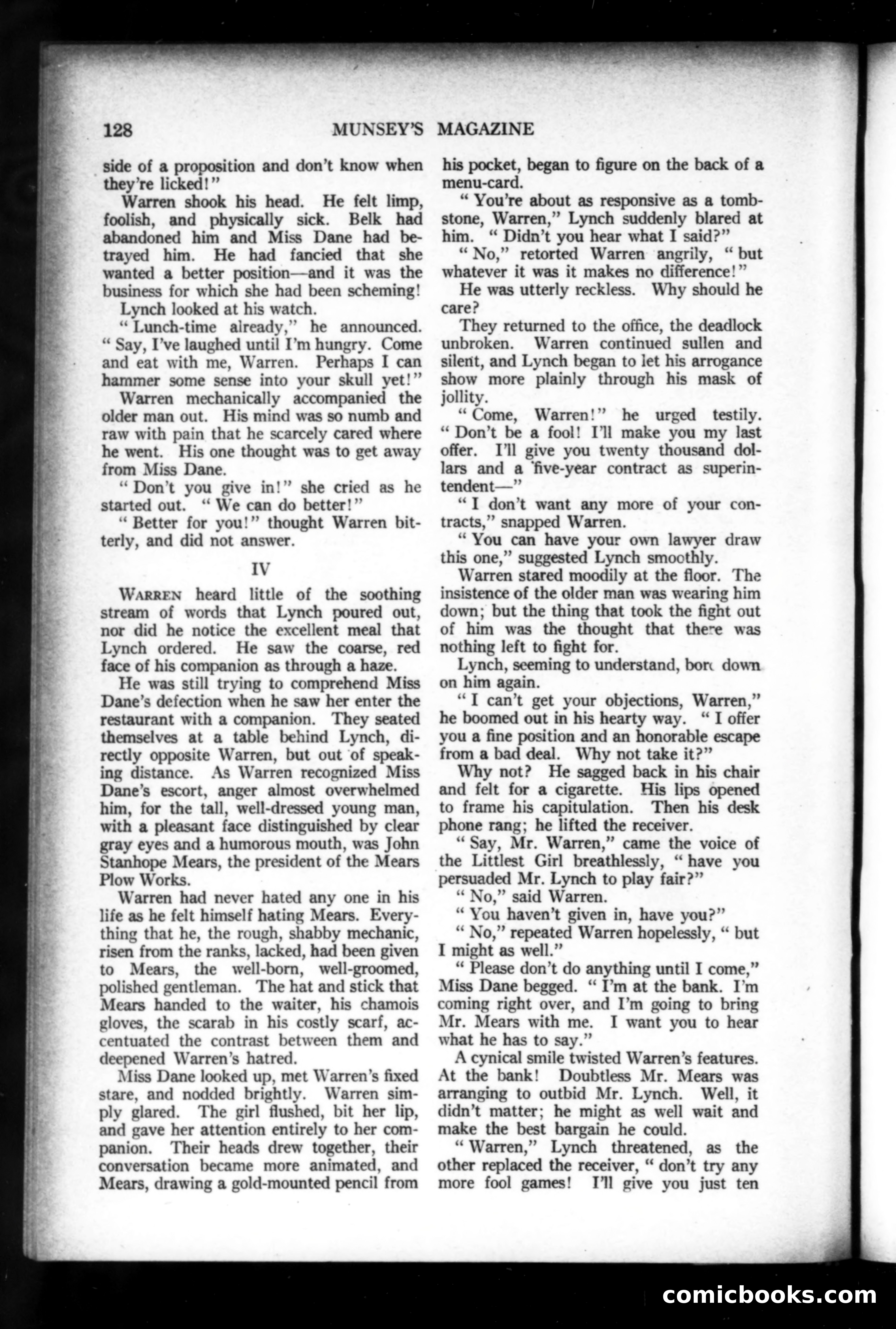 Munsey's Magazine, February 1919 — page 128 of 196