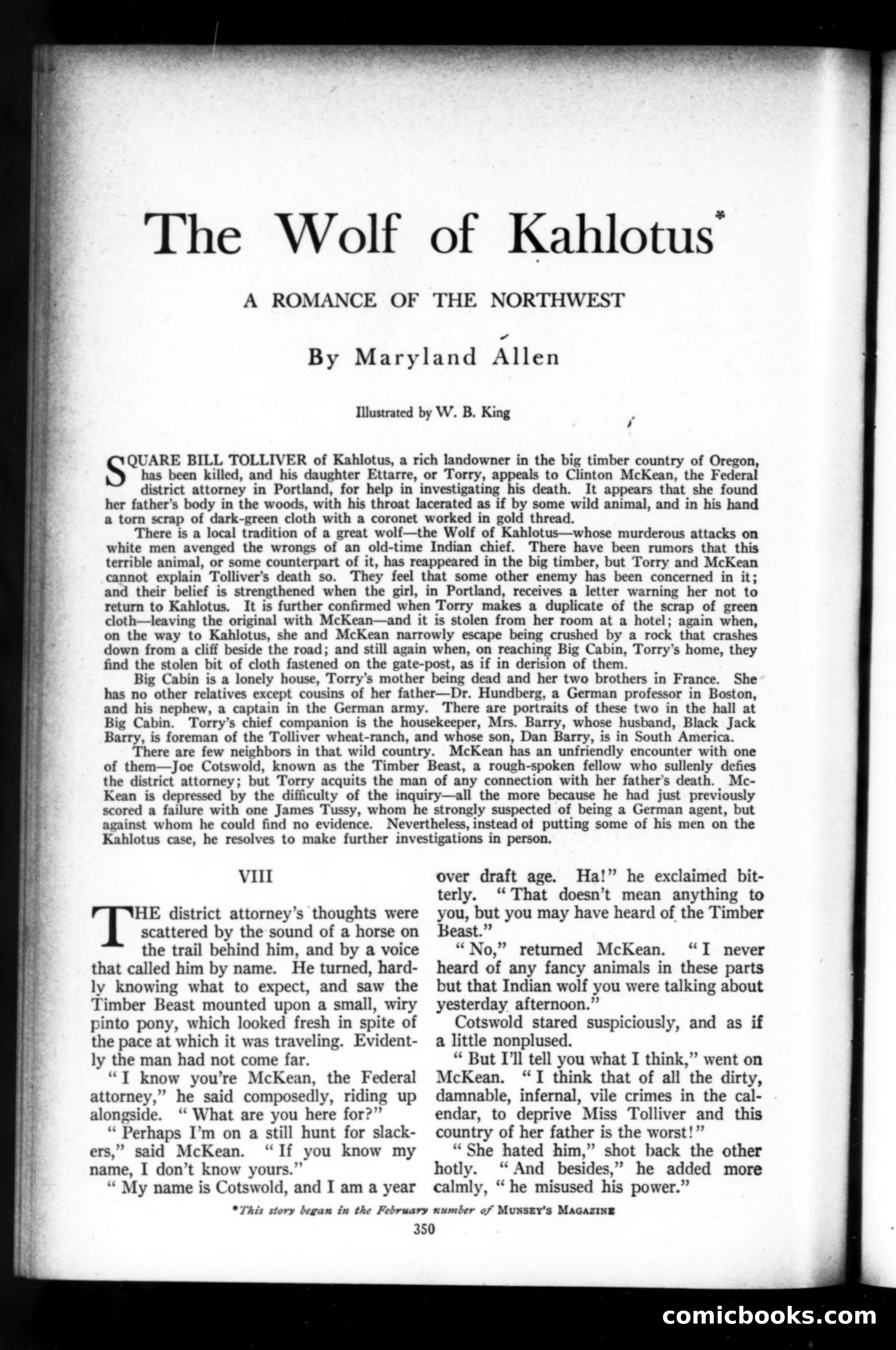 Munsey's Magazine, March 1919 — page 154 of 196