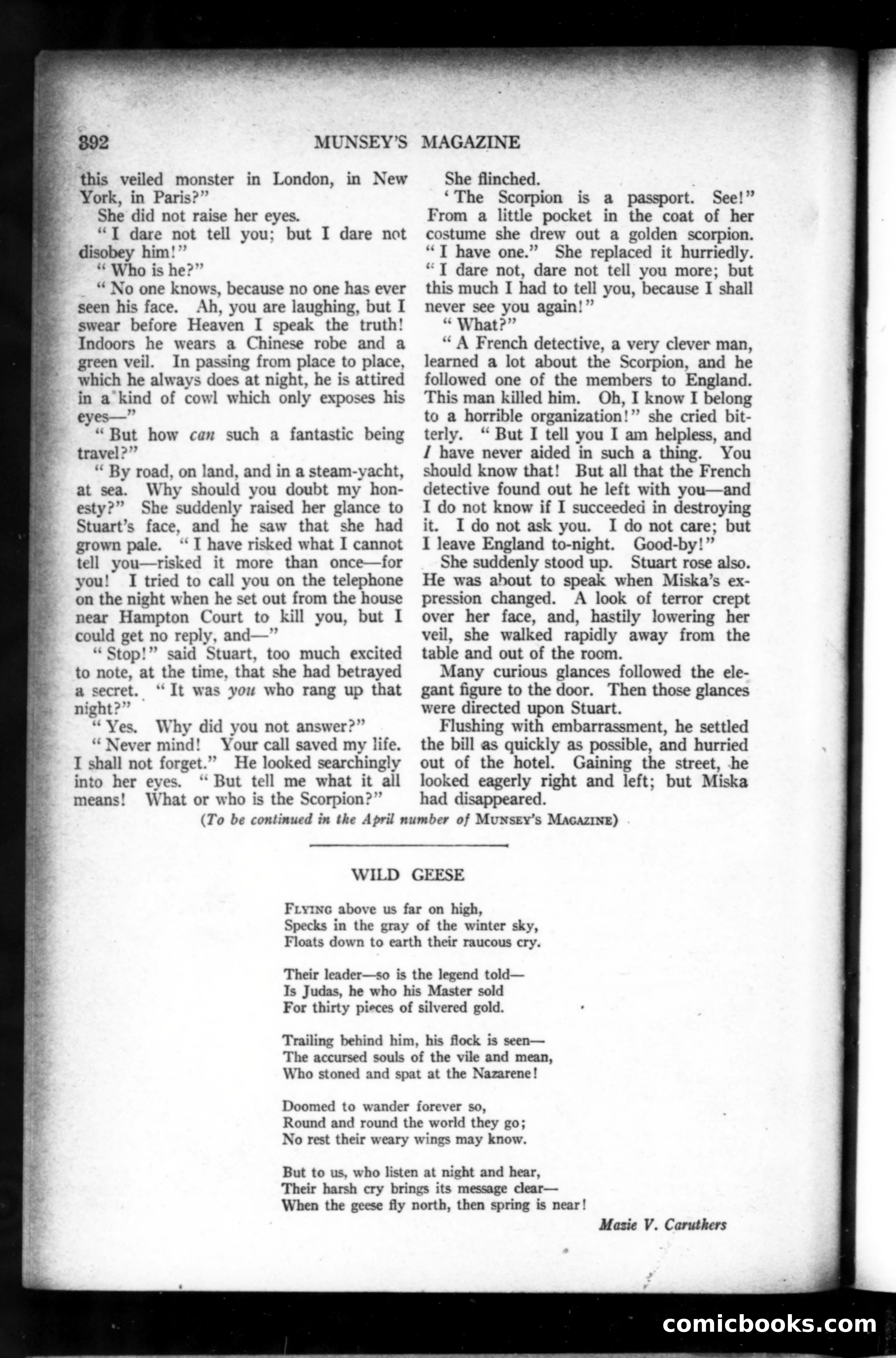 Munsey's Magazine, March 1919 — page 196 of 196
