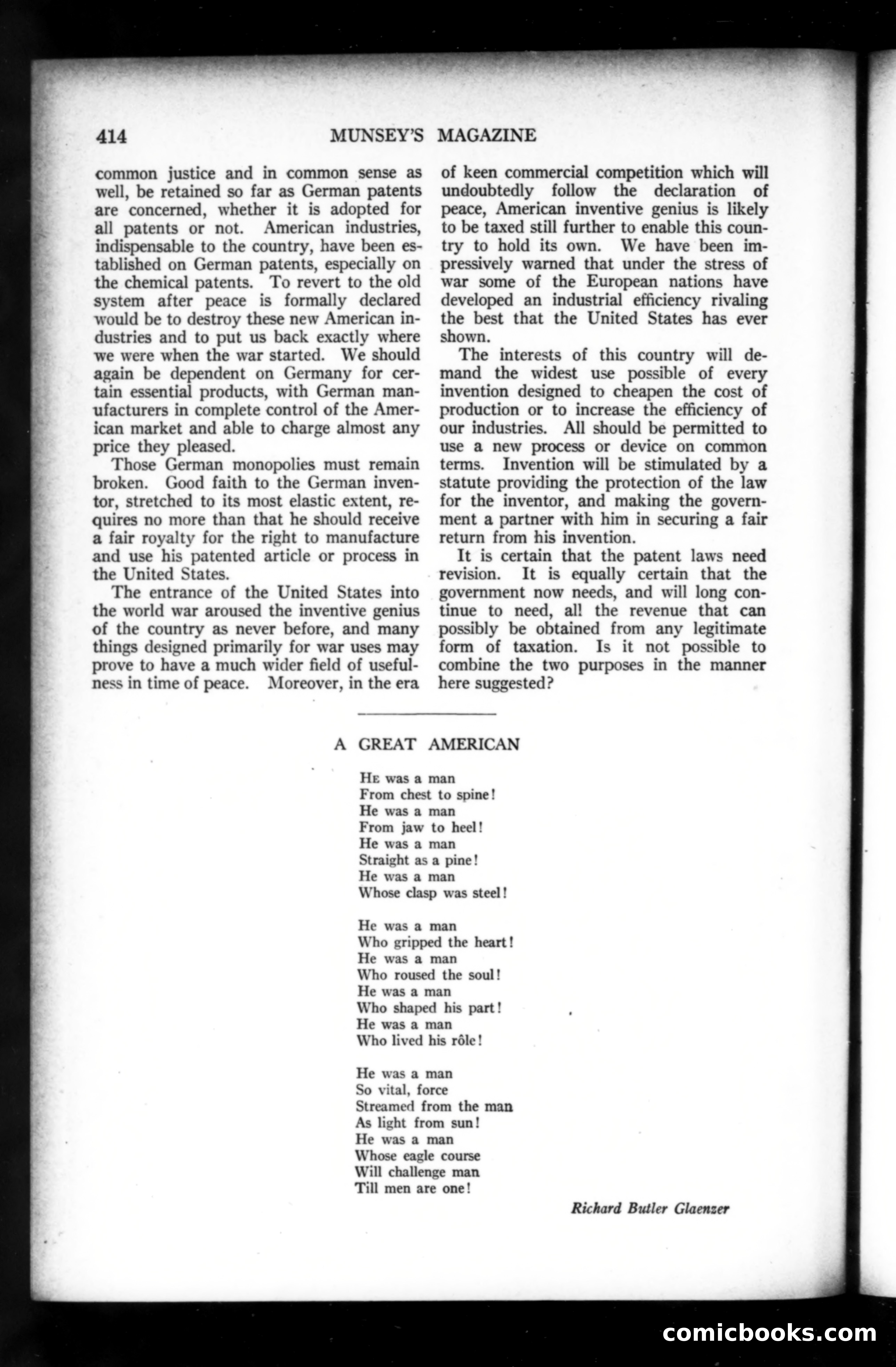 Munsey's Magazine, April 1919 — page 22 of 196