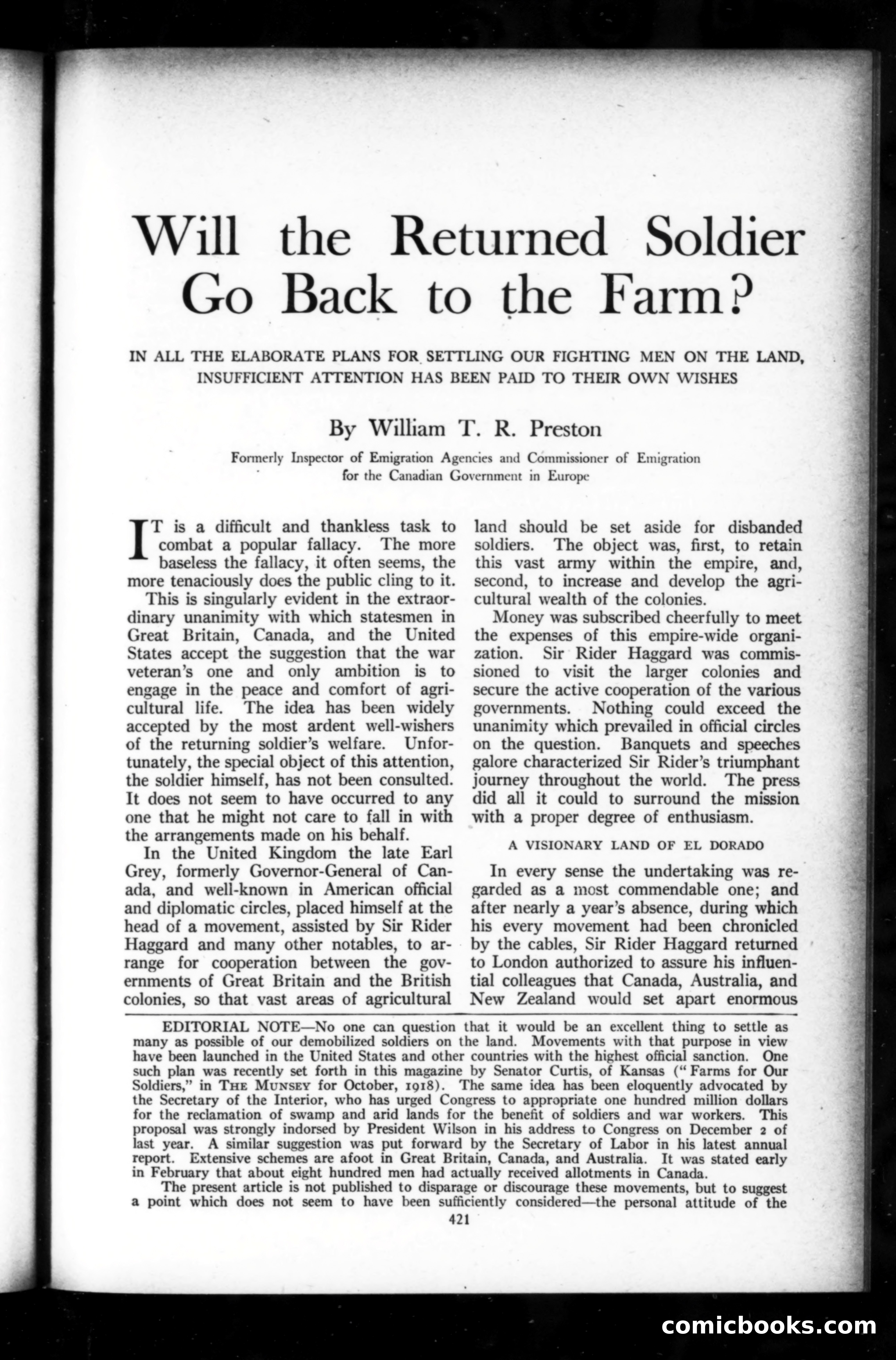 Munsey's Magazine, April 1919 — page 29 of 196