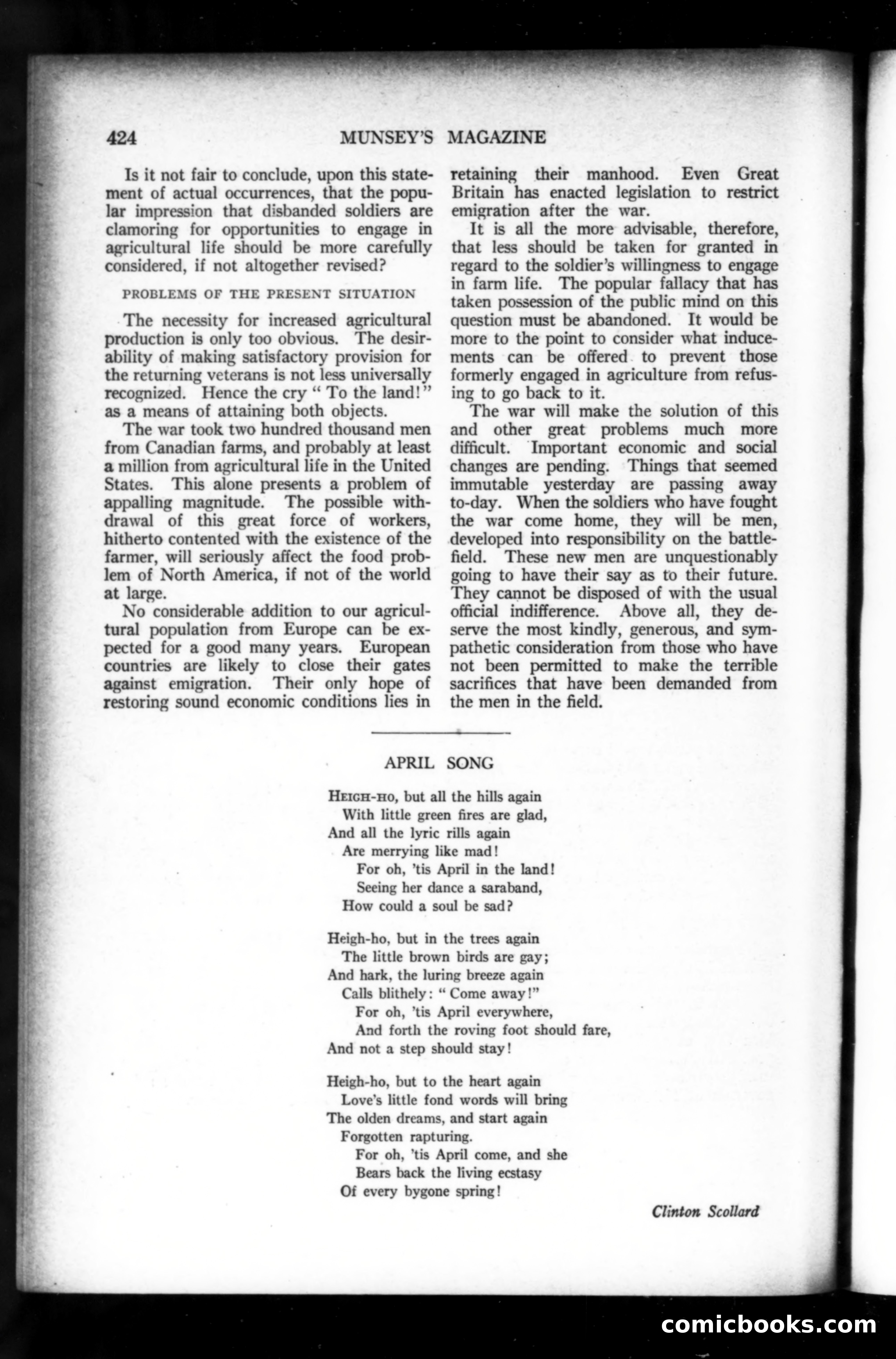 Munsey's Magazine, April 1919 — page 32 of 196