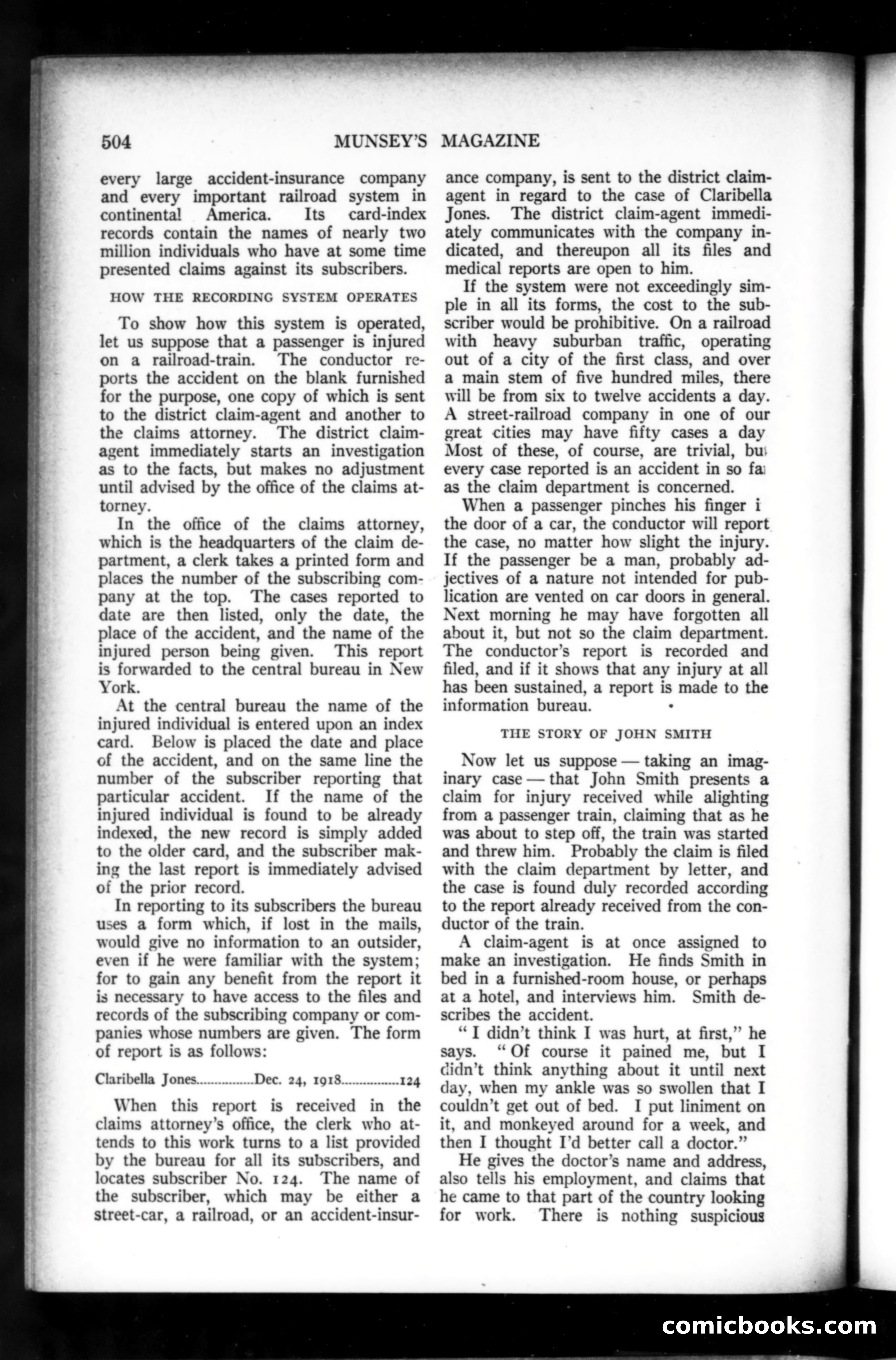 Munsey's Magazine, April 1919 — page 112 of 196