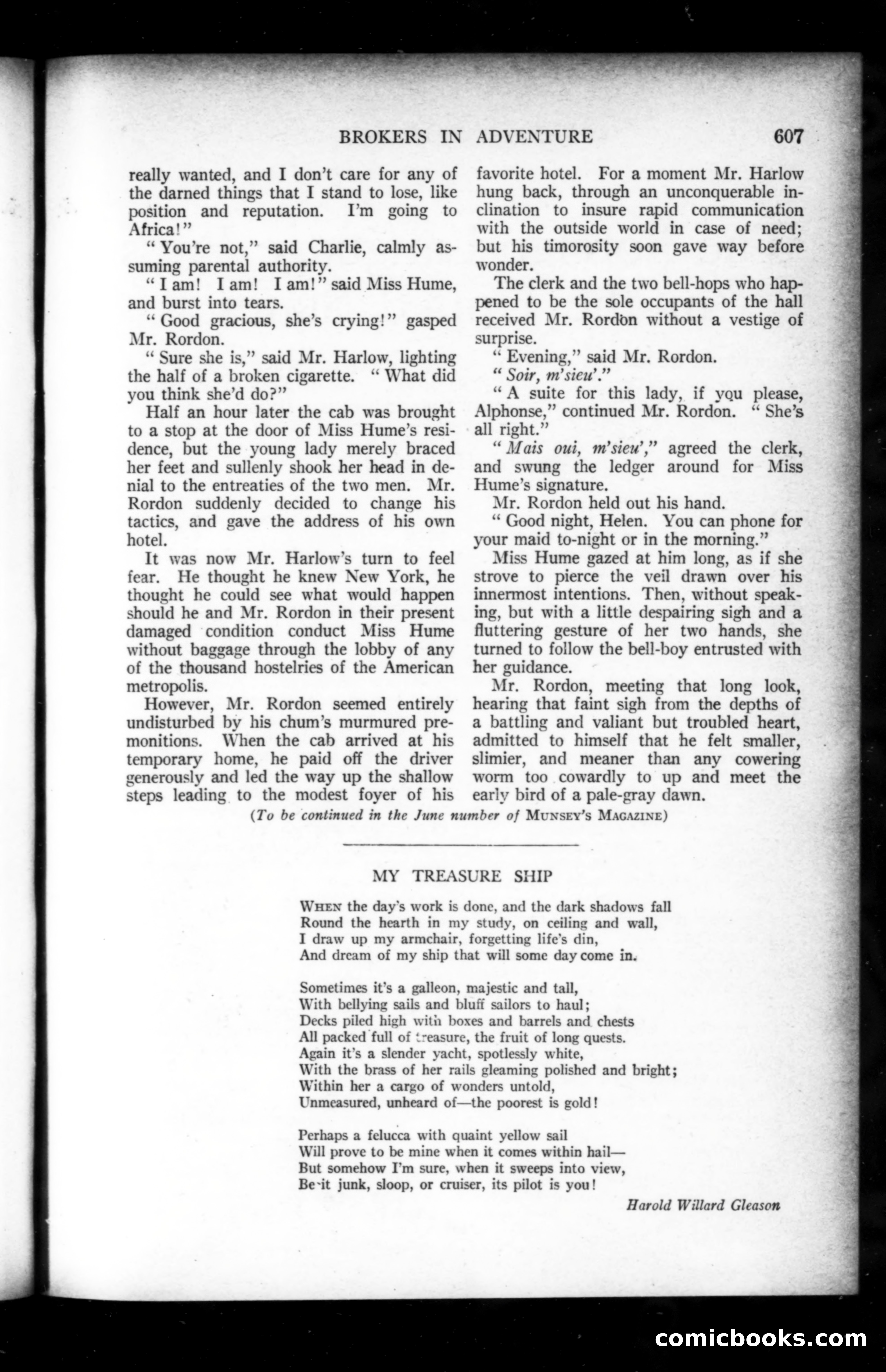 Munsey's Magazine, May 1919 — page 19 of 193