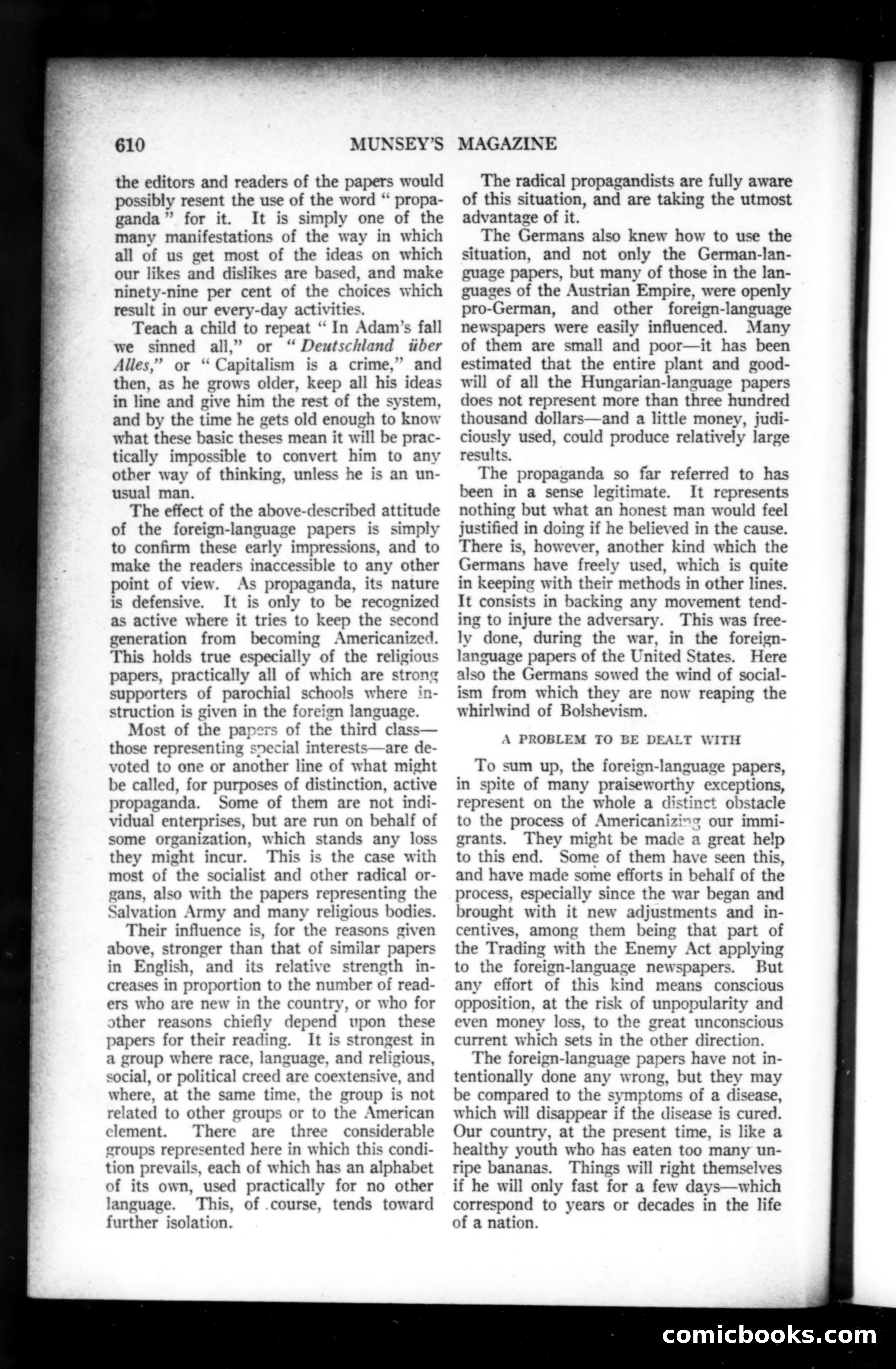 Munsey's Magazine, May 1919 — page 22 of 193