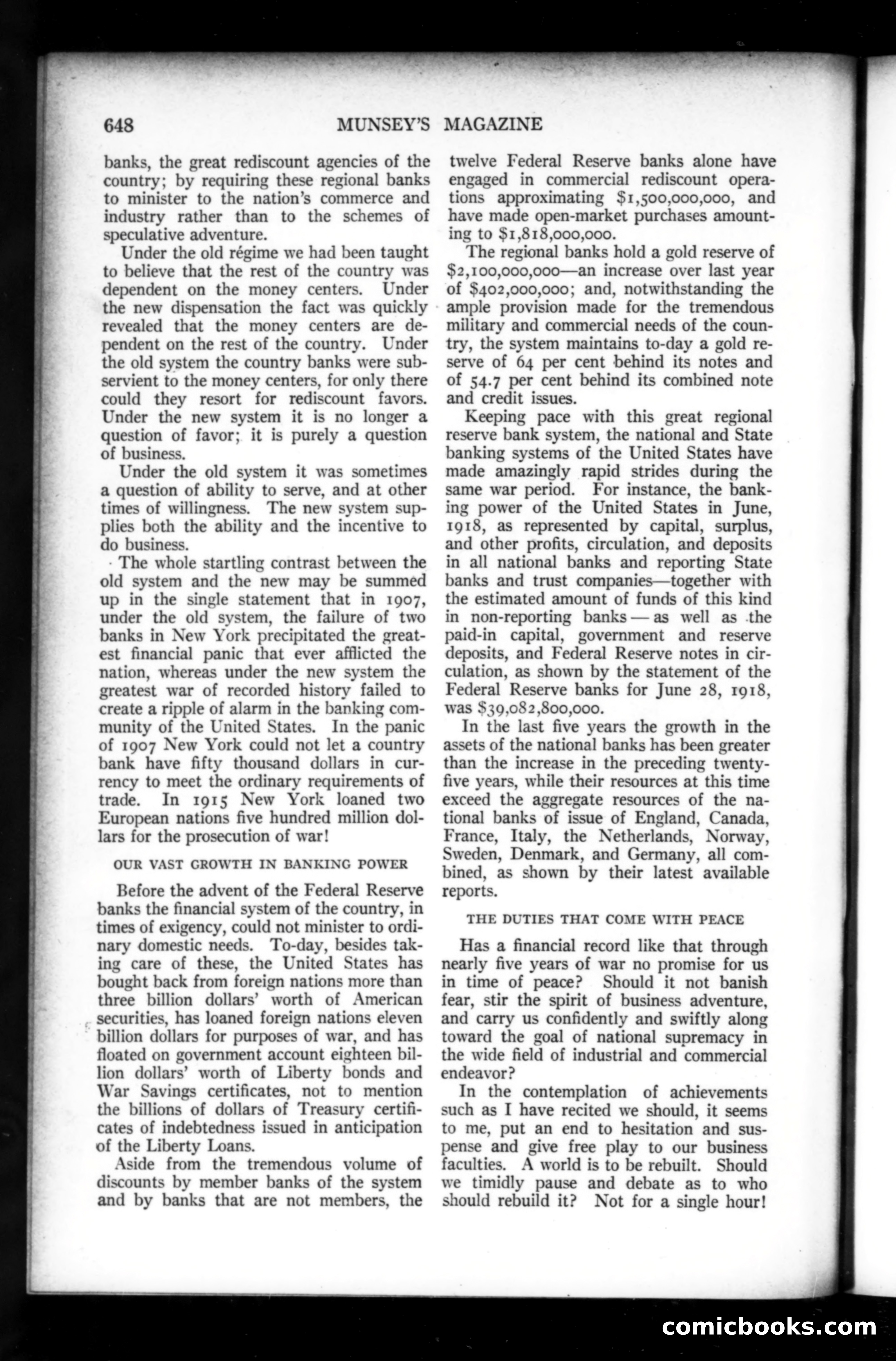 Munsey's Magazine, May 1919 — page 60 of 193