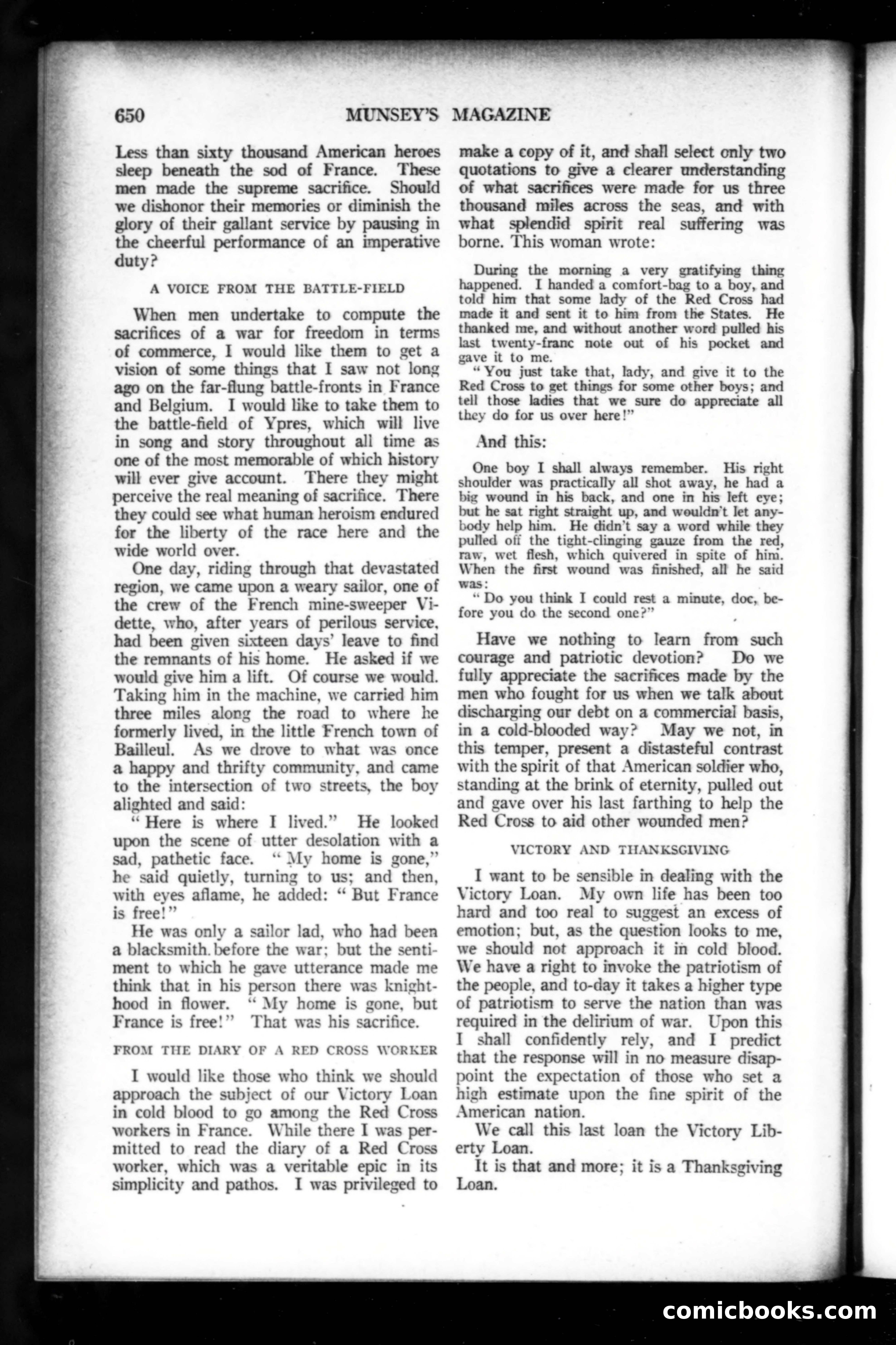 Munsey's Magazine, May 1919 — page 62 of 193