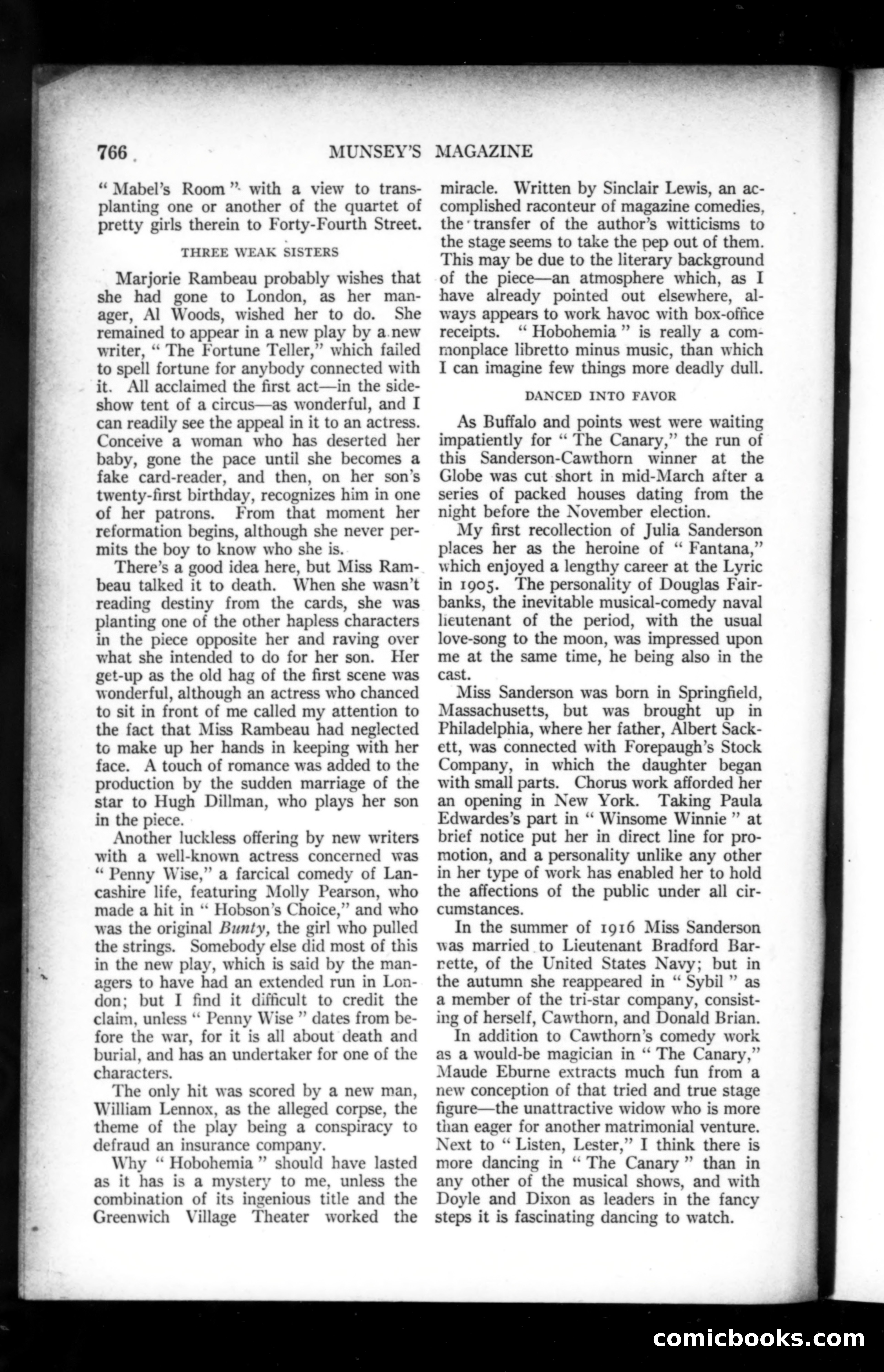Munsey's Magazine, May 1919 — page 178 of 193