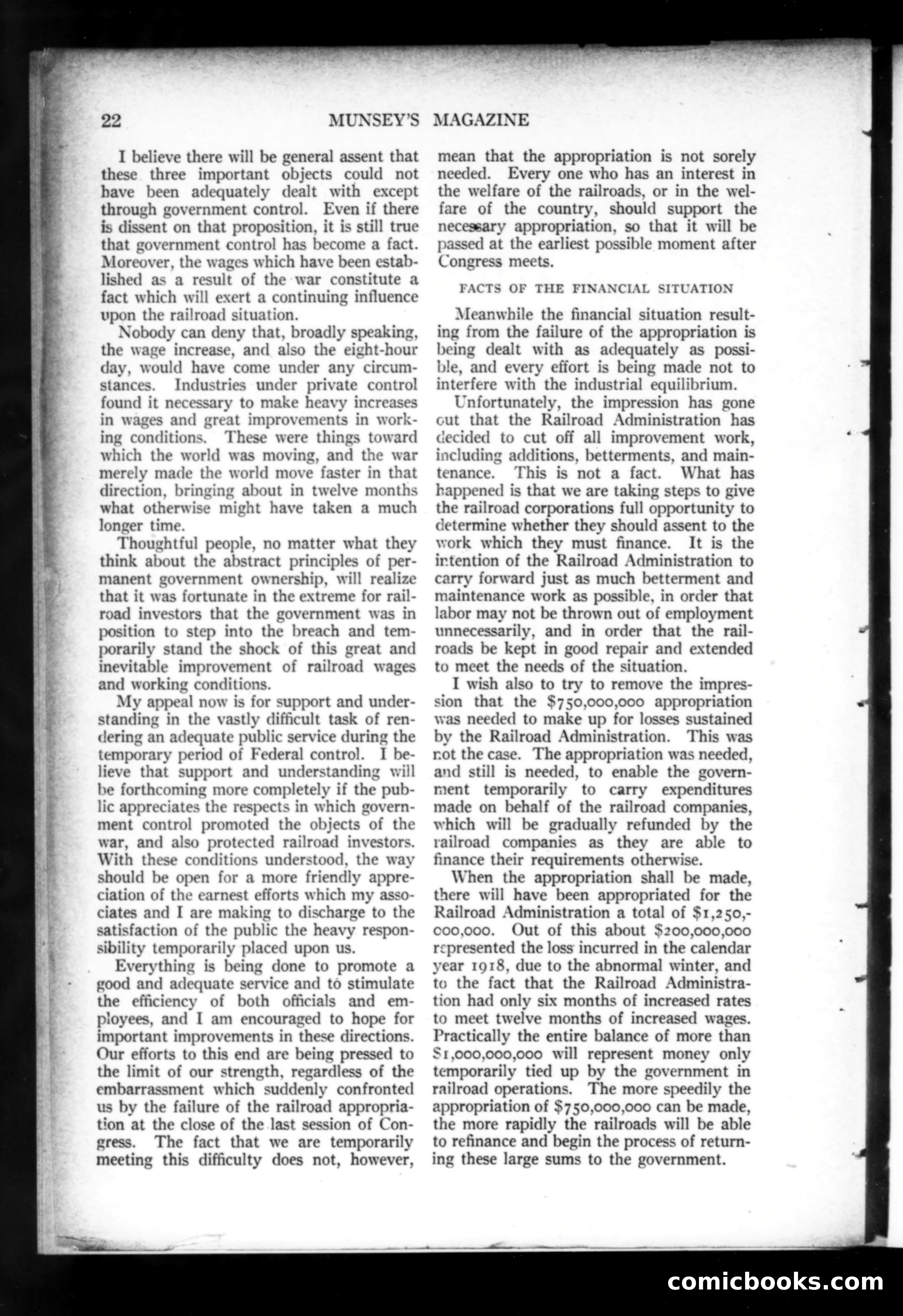 Munsey's Magazine, June 1919 — page 22 of 192