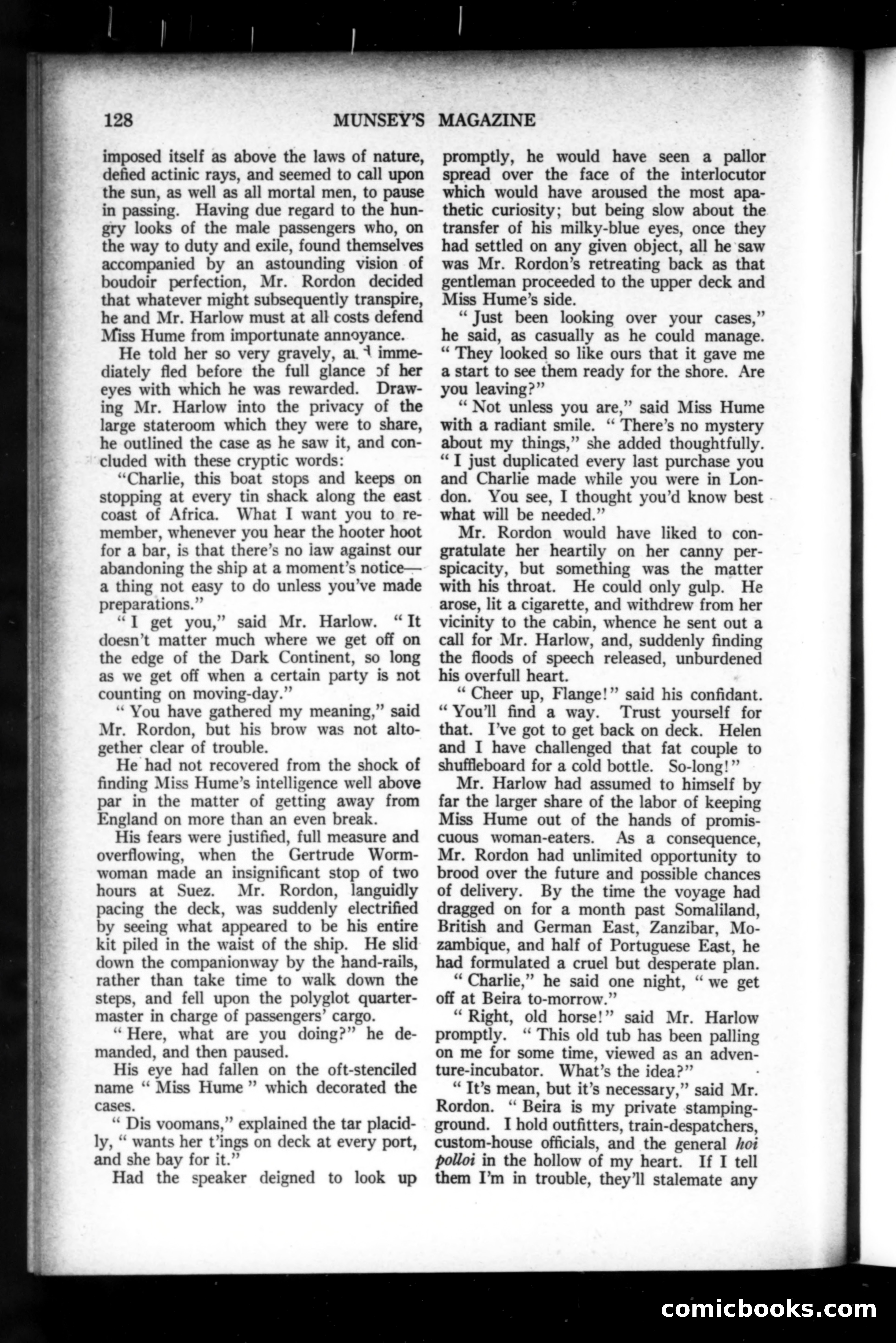 Munsey's Magazine, June 1919 — page 128 of 192
