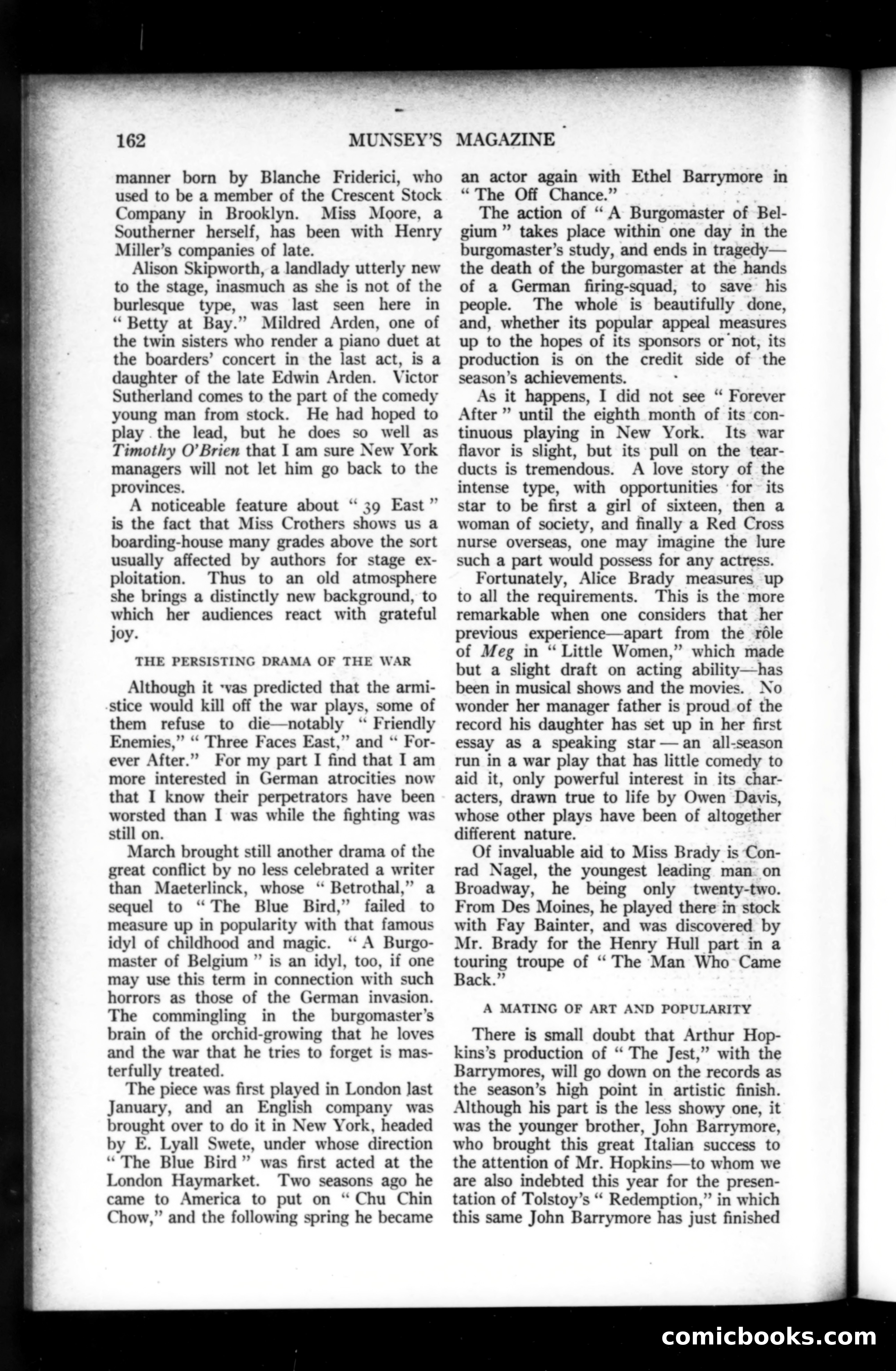 Munsey's Magazine, June 1919 — page 162 of 192