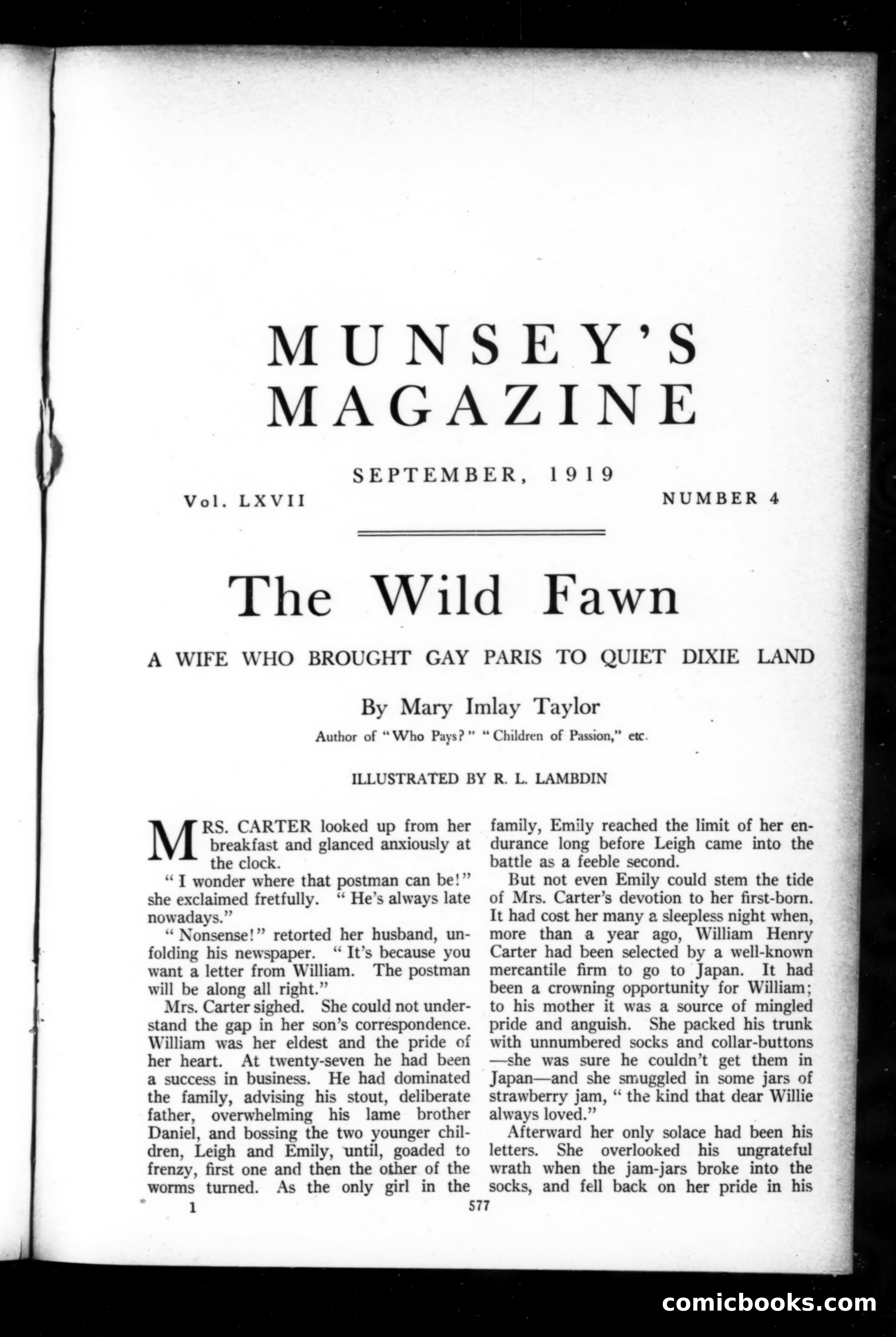 Munsey's Magazine, September 1919 — page 1 of 193