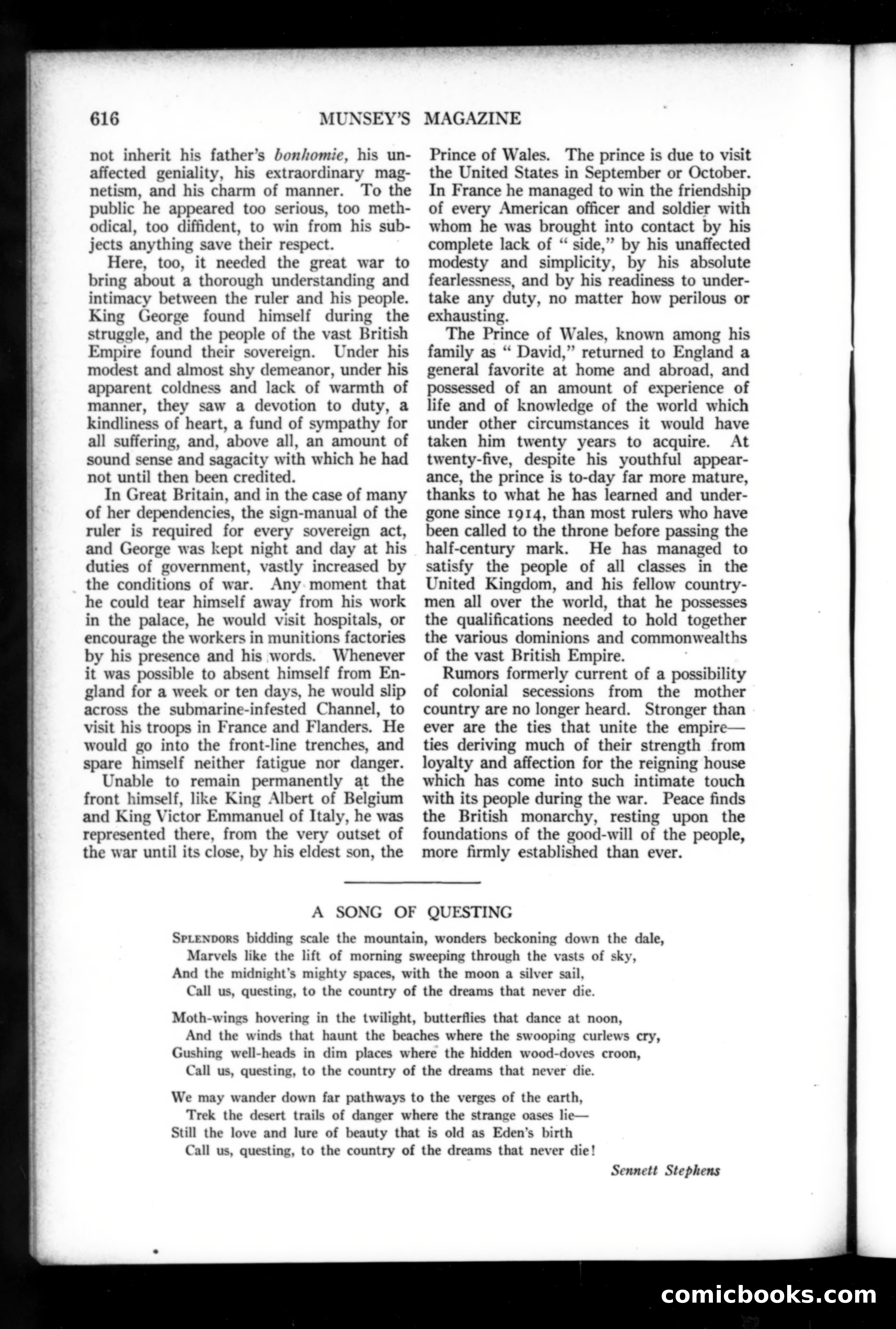 Munsey's Magazine, September 1919 — page 40 of 193