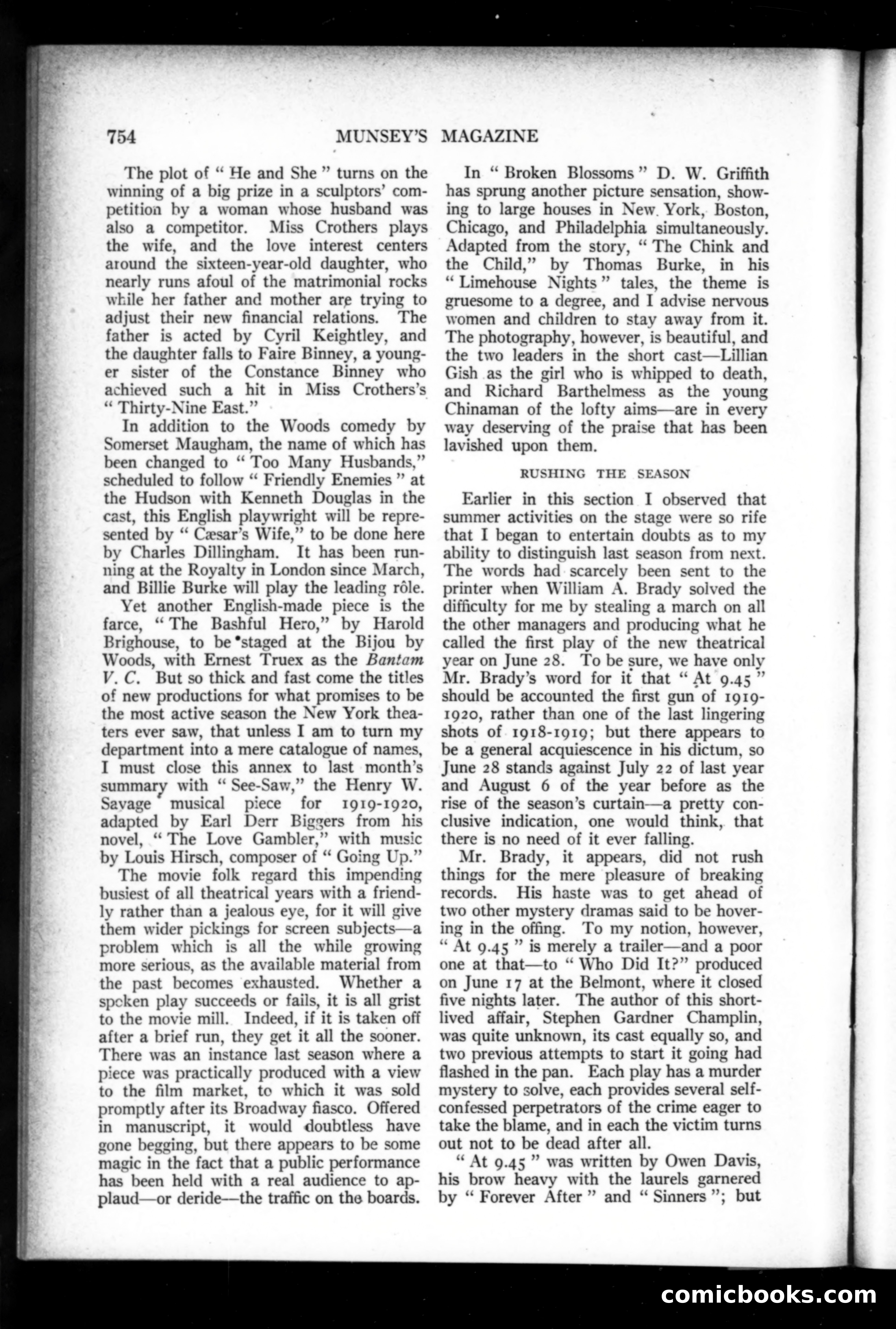 Munsey's Magazine, September 1919 — page 178 of 193