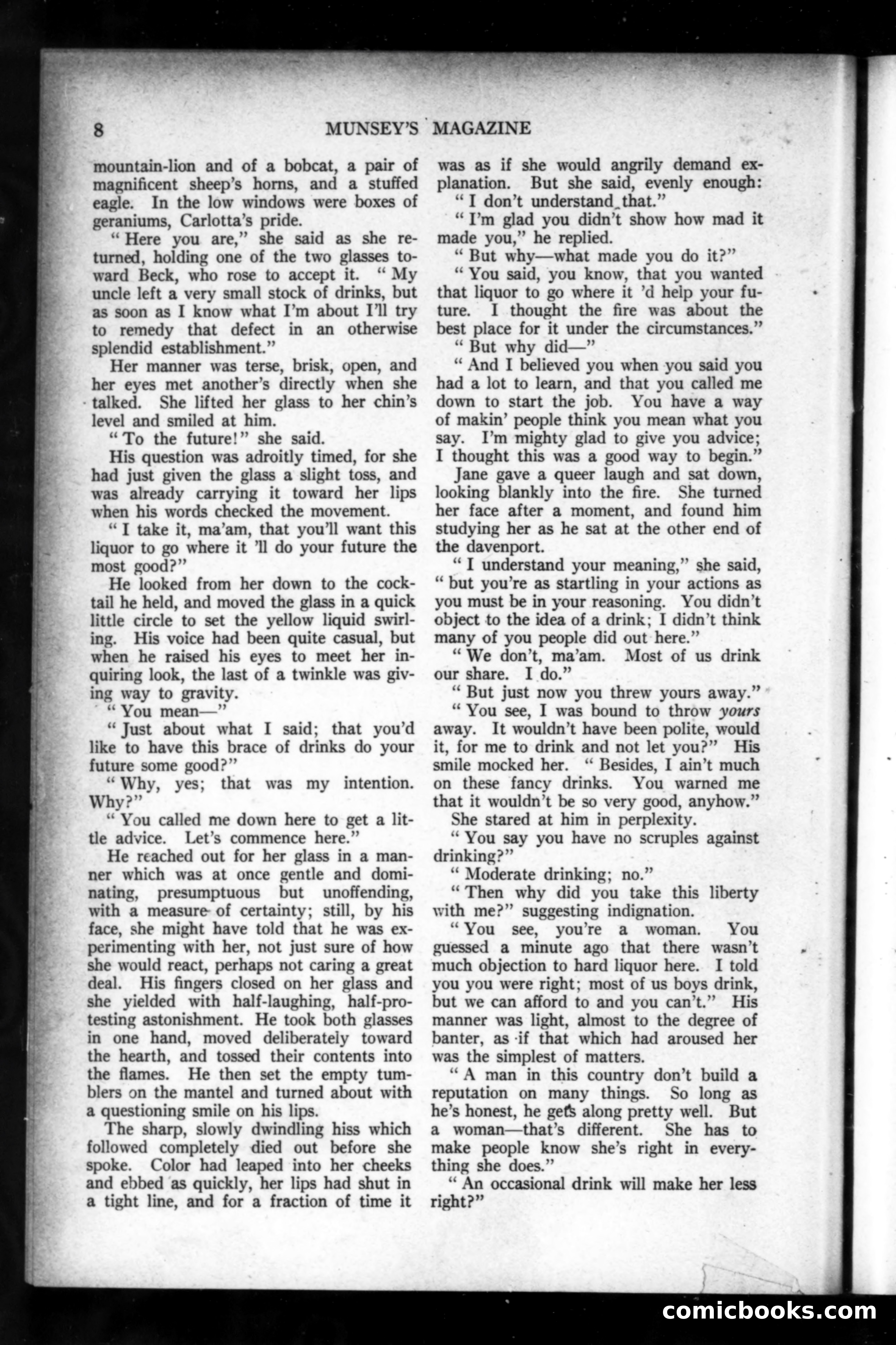 Munsey's Magazine, October 1919 — page 8 of 192