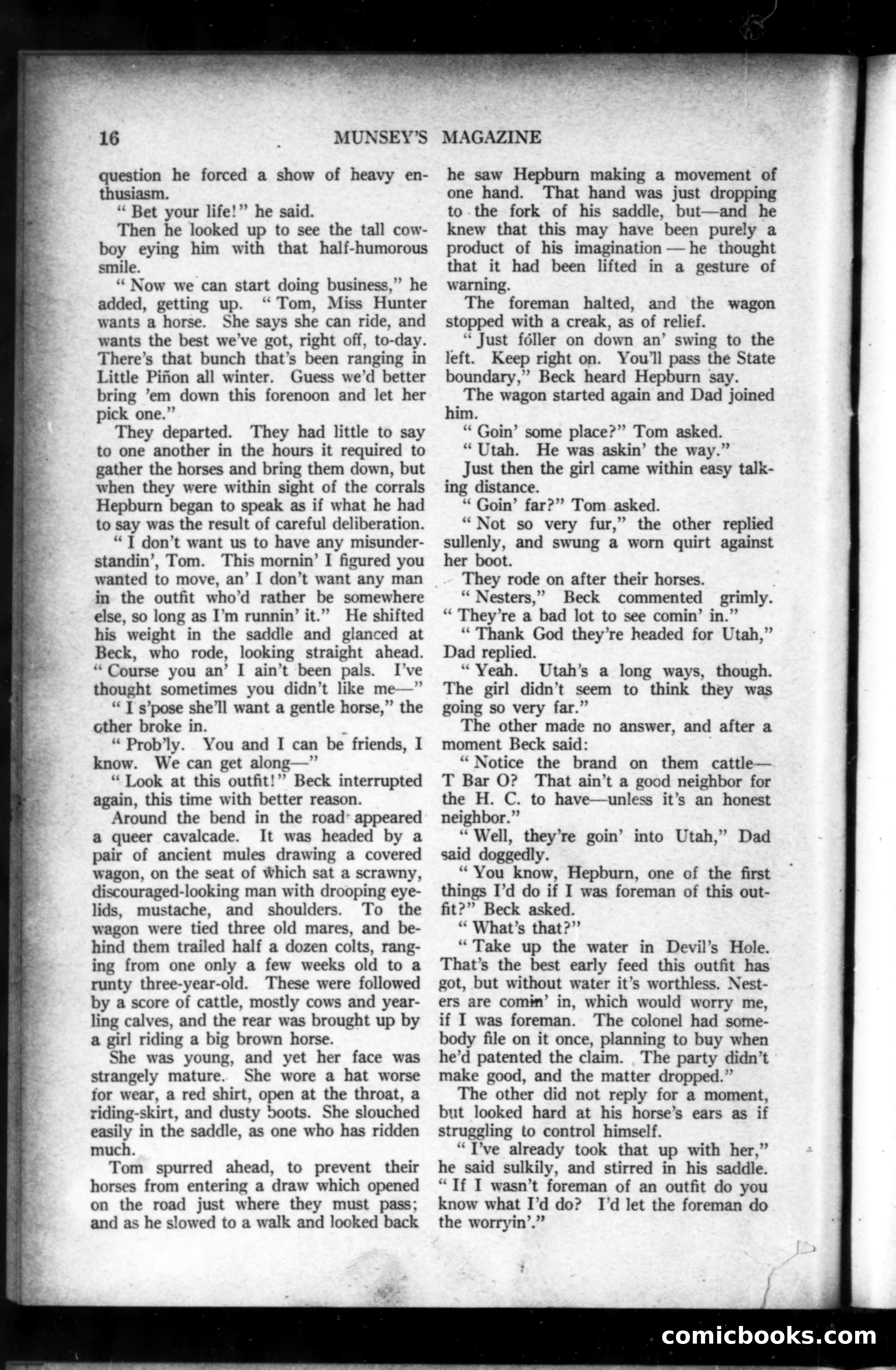 Munsey's Magazine, October 1919 — page 16 of 192
