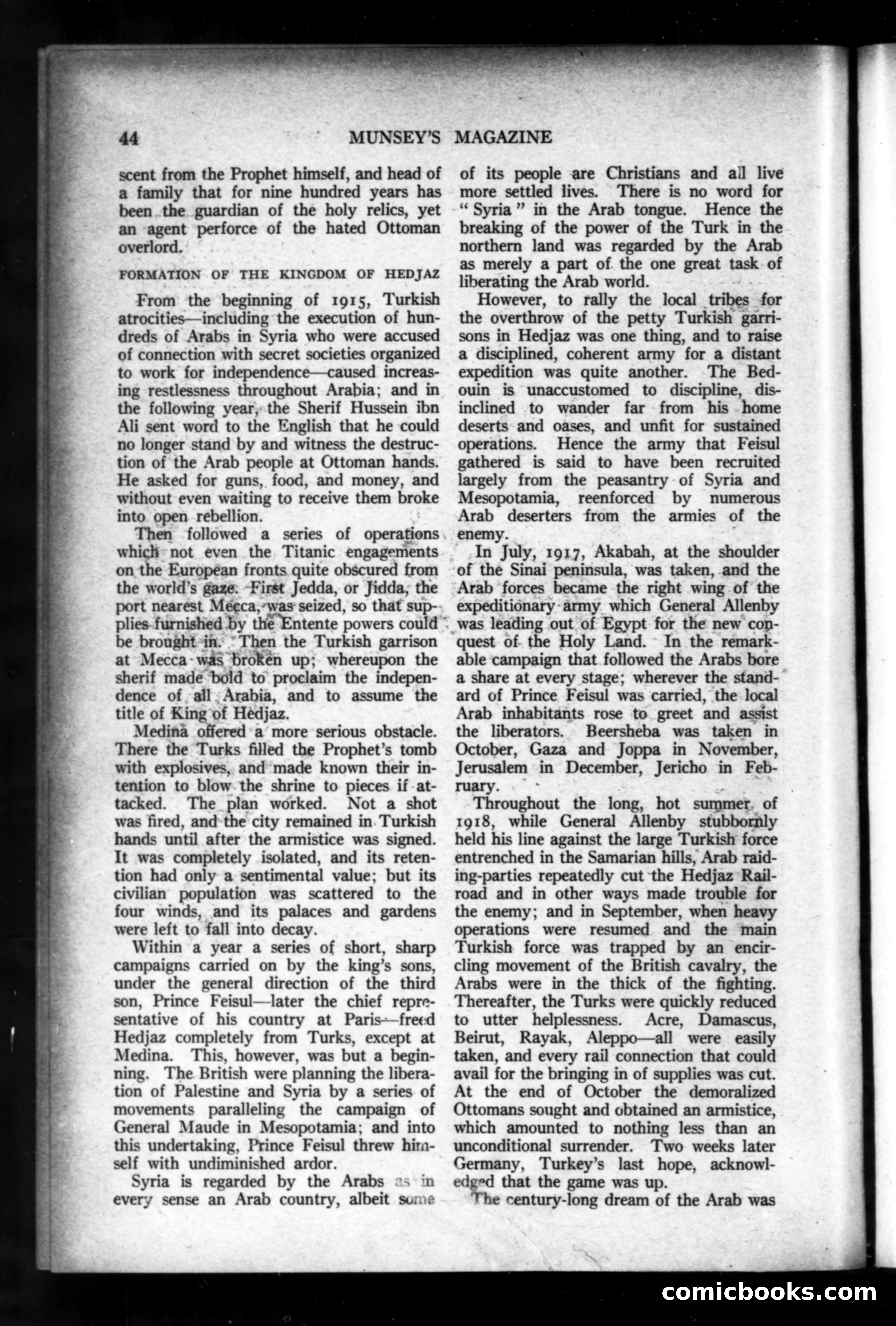 Munsey's Magazine, October 1919 — page 44 of 192