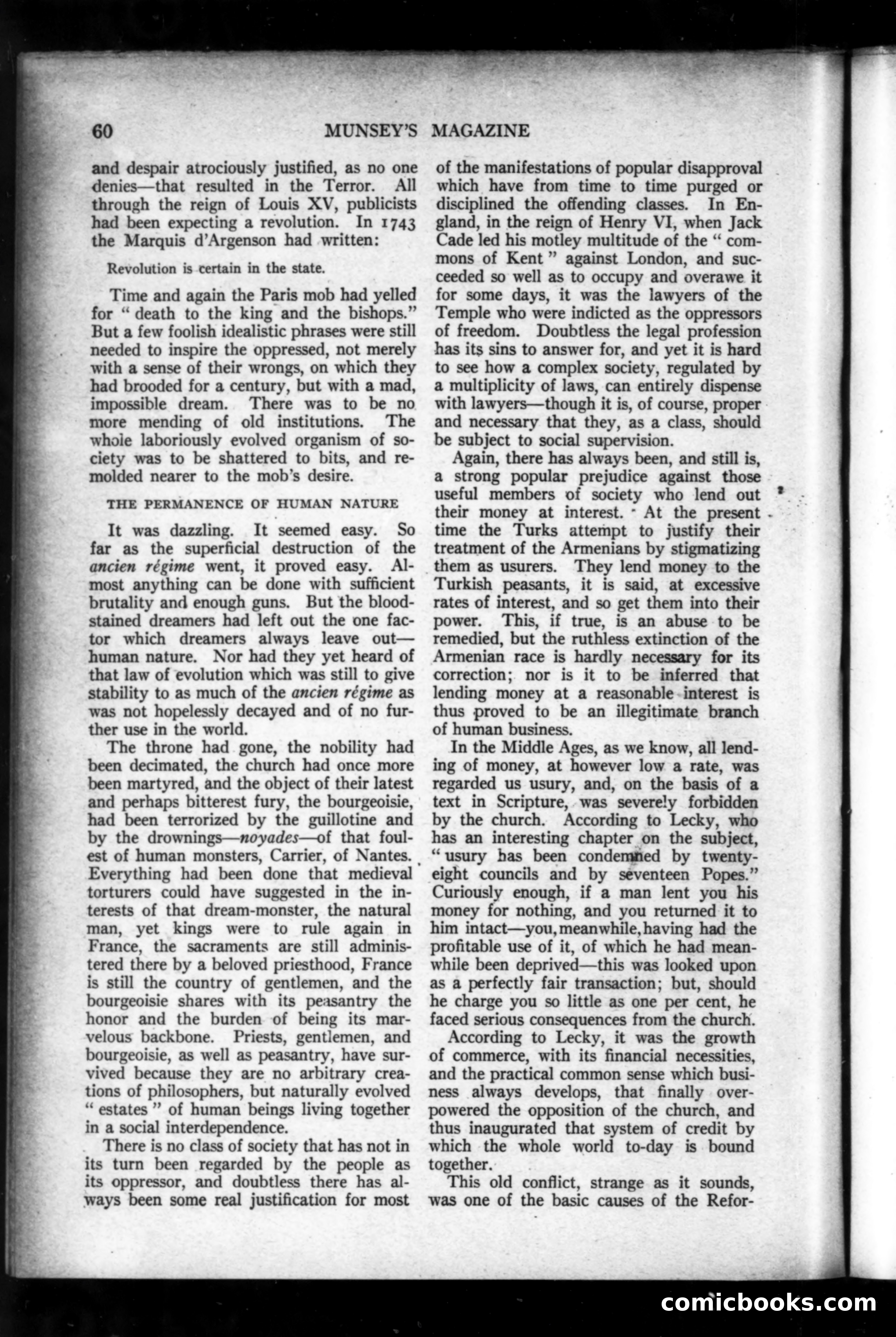 Munsey's Magazine, October 1919 — page 60 of 192