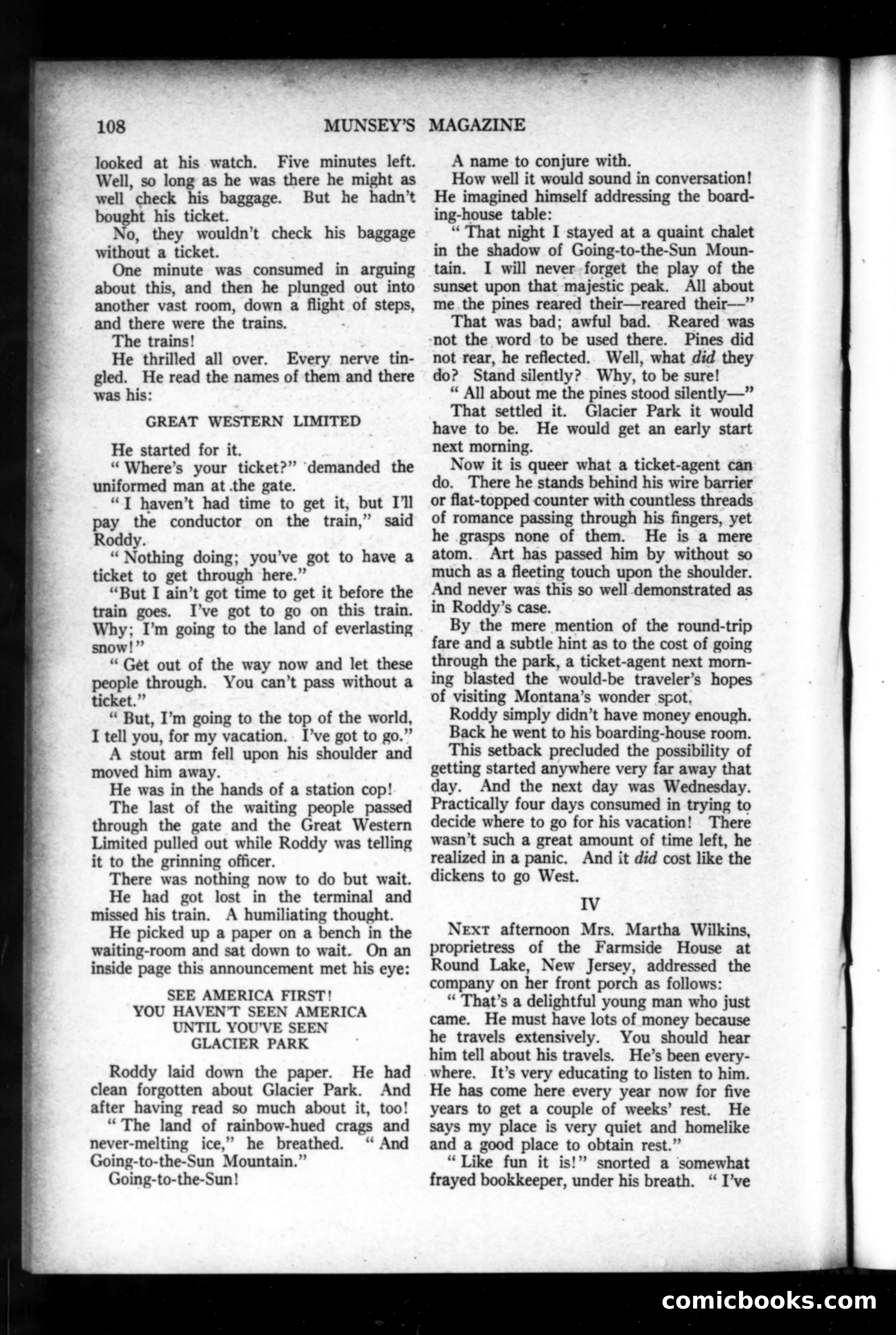 Munsey's Magazine, October 1919 — page 108 of 192