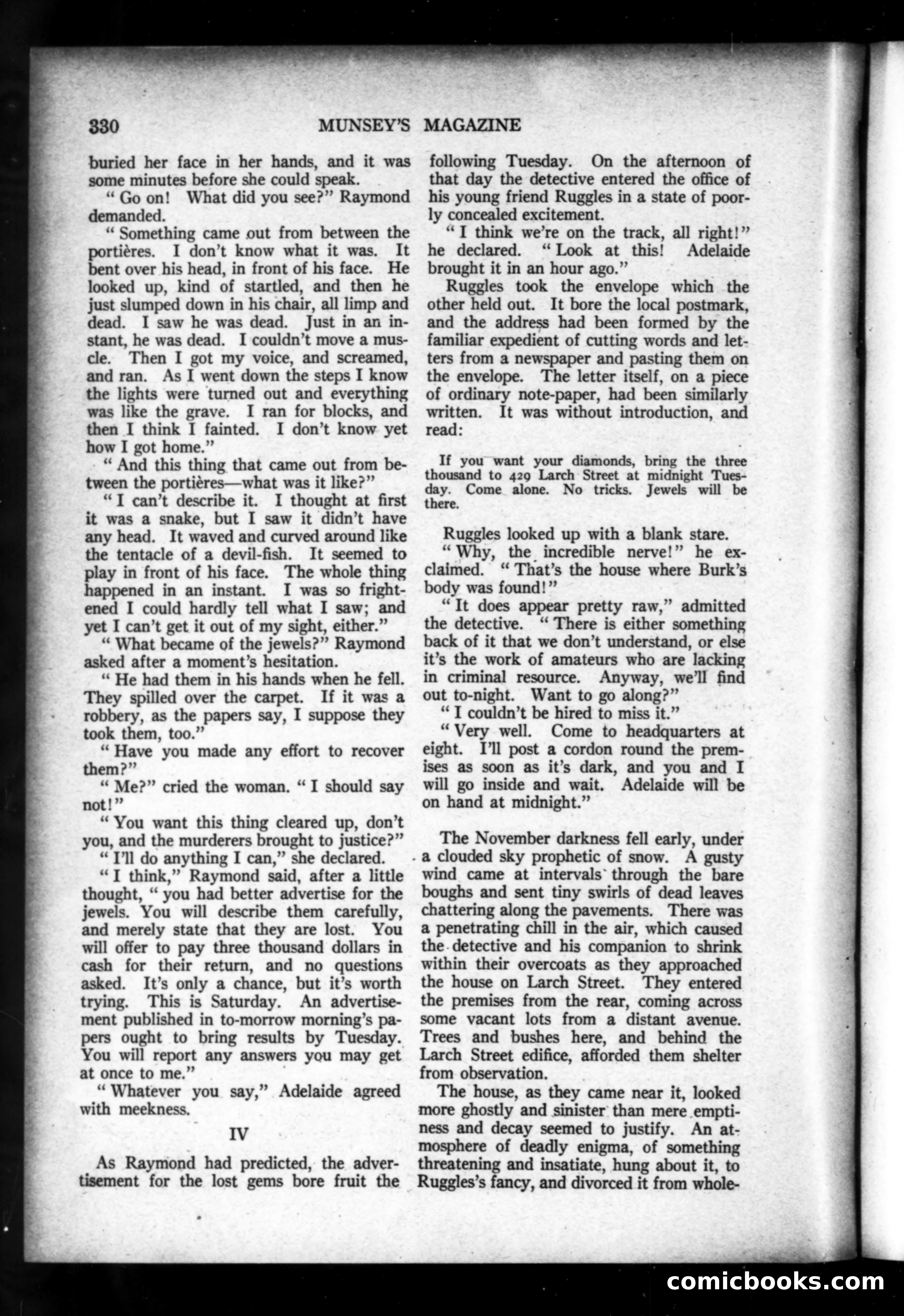 Munsey's Magazine, November 1919 — page 138 of 192